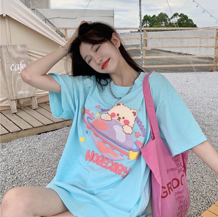 T-shirt ลายน้องหมี 🌎