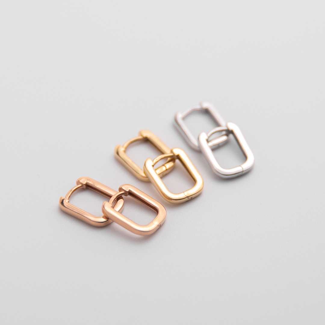 EARRINGS - Ember Mini Huggy Hoop
