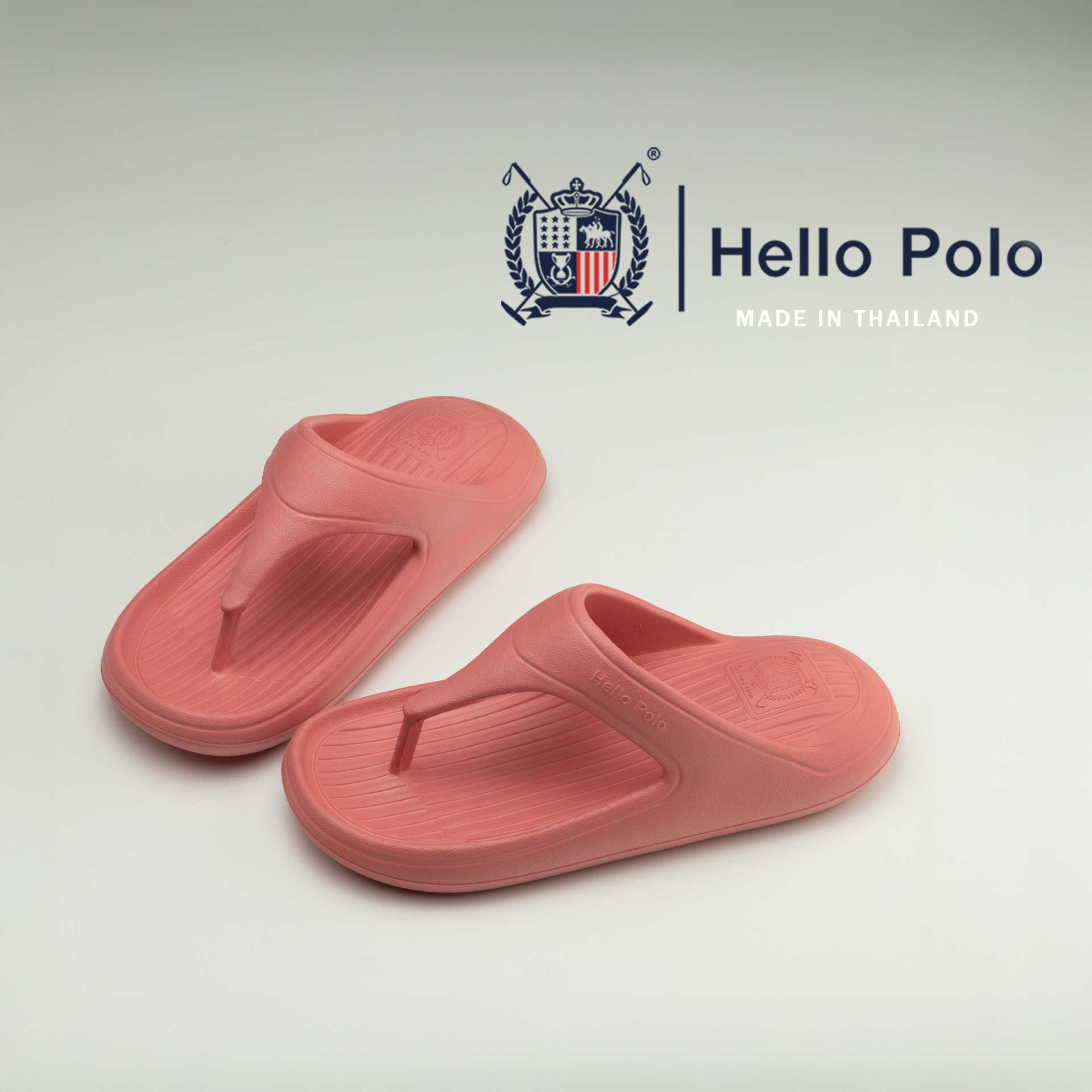 Hello Polo รุ่น HP8015 รองเท้าแตะแบบสวม หูคีบ Size 36-41