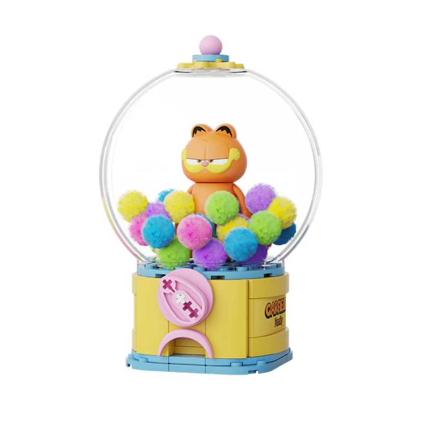 Pantasy Garfield Crystal Ball Series - Gumball Machine ตัวต่อพลาสติก รุ่นการ์ฟิลด์ กัมบอล แมชชีน