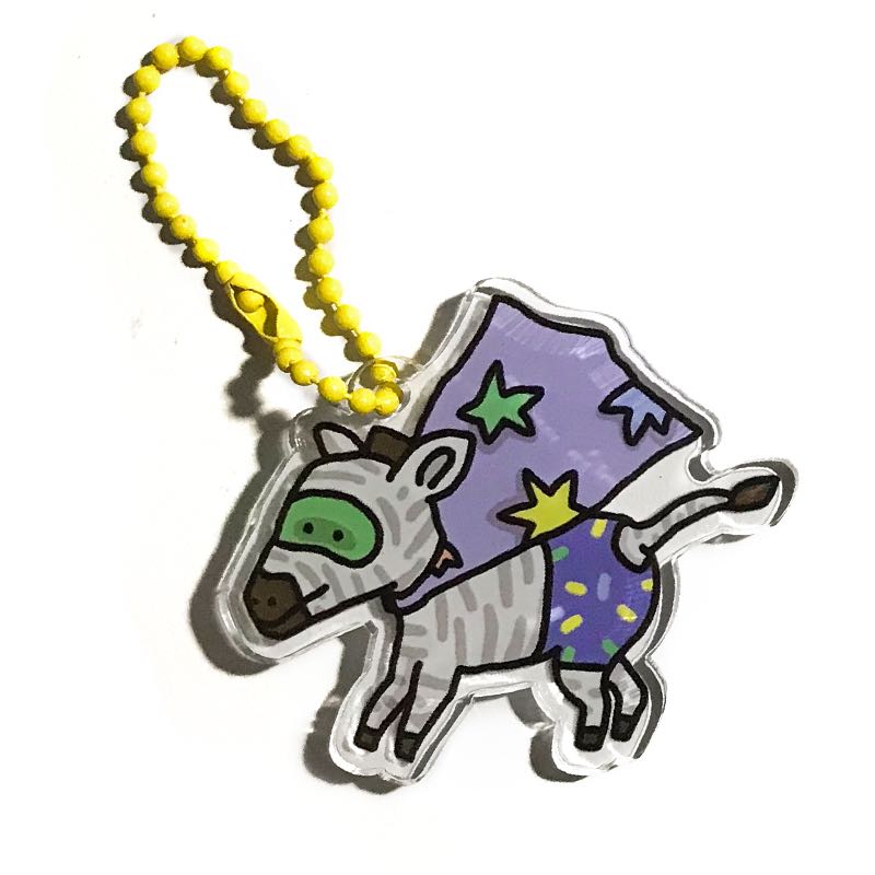 keyring1 - the zebra man