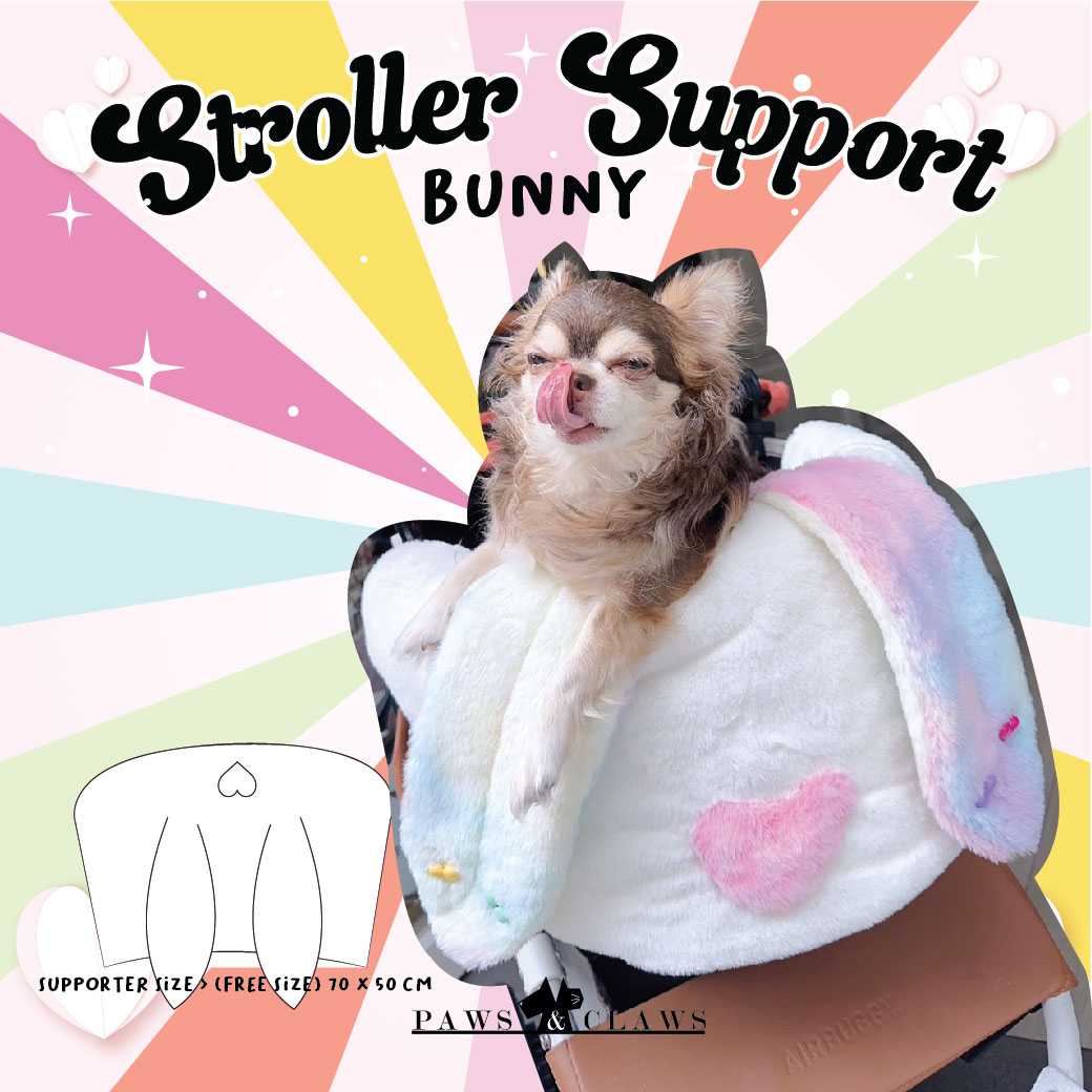 Bunny Stroller support (Rainbow)