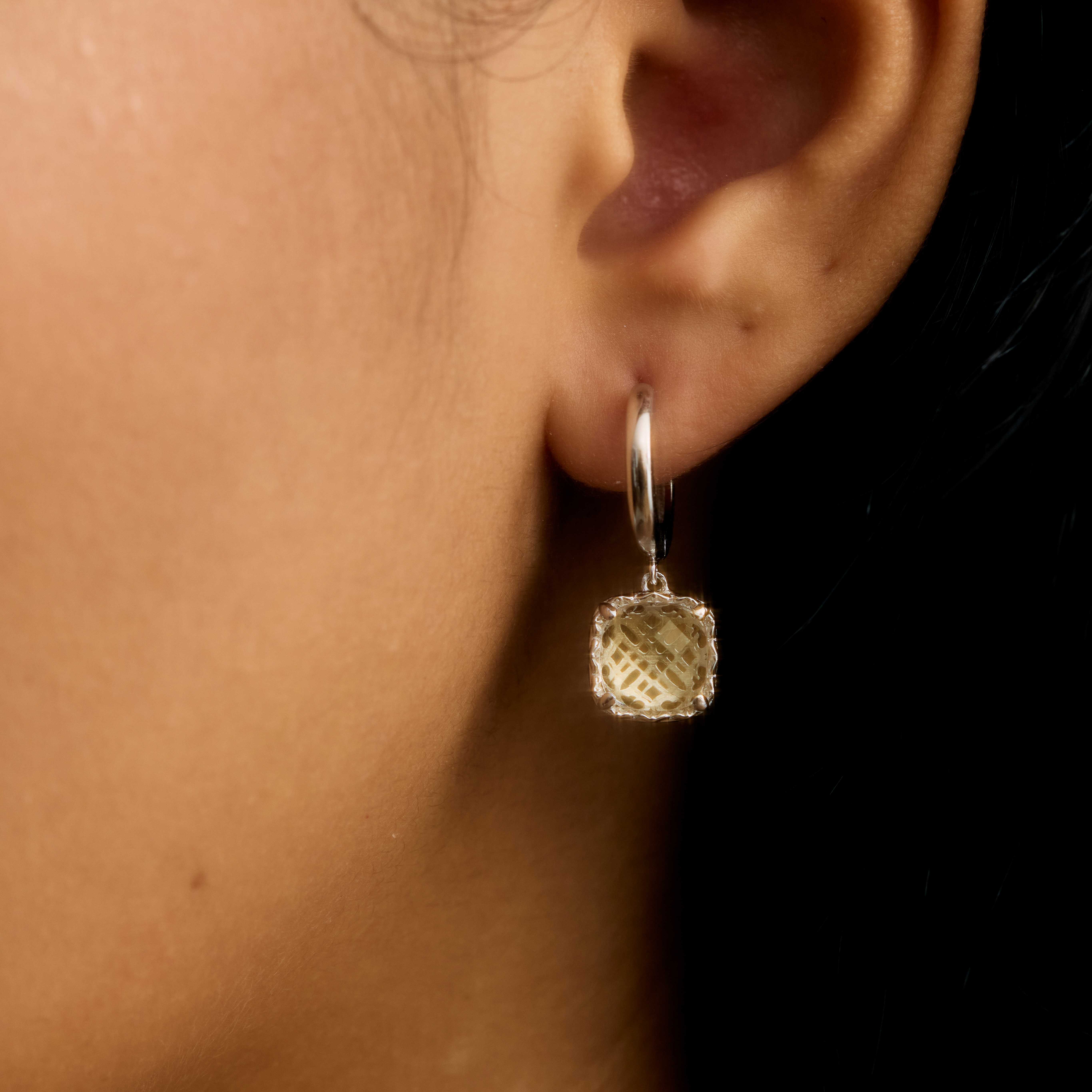 Camille Honey Earrings