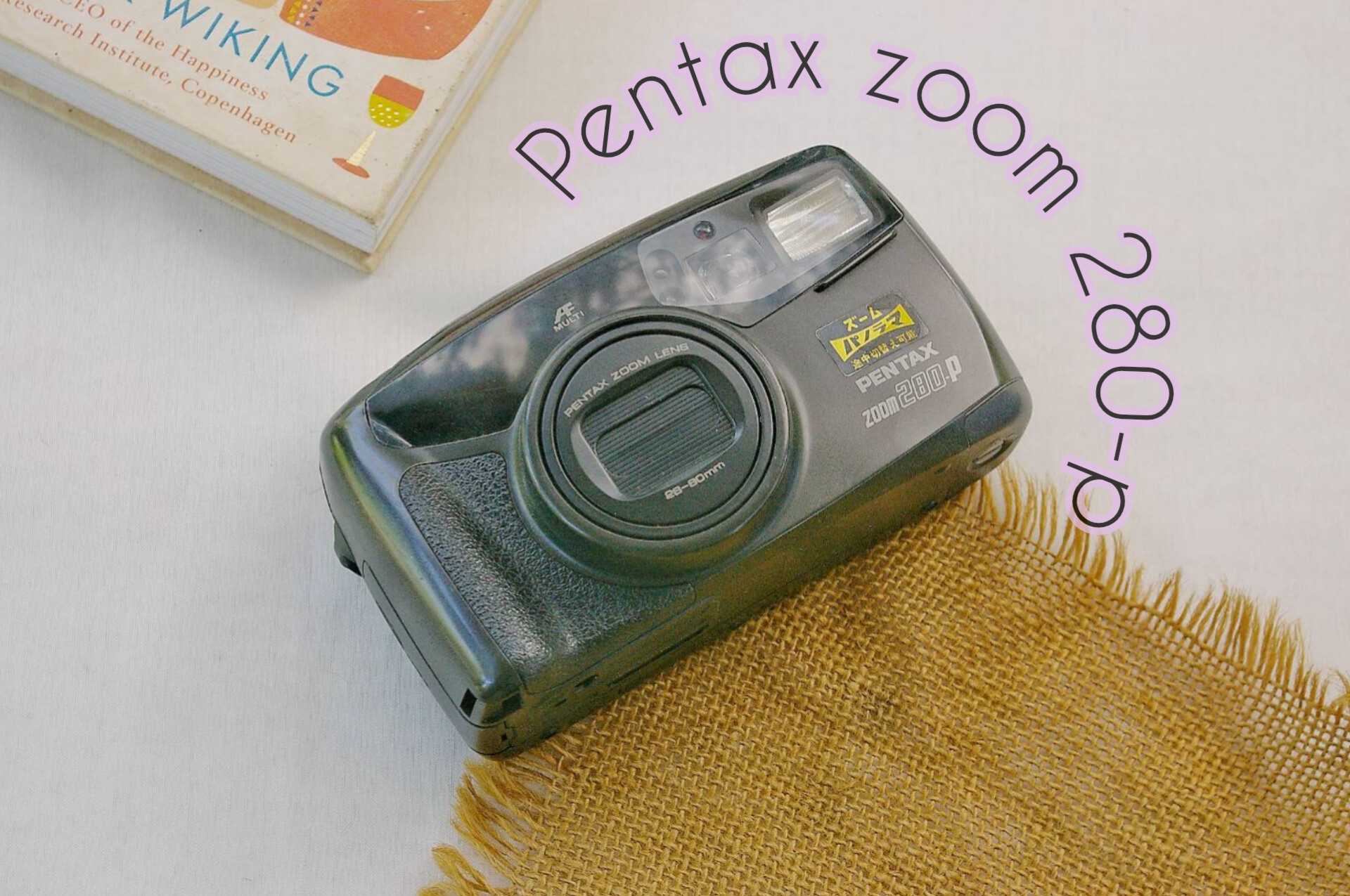 กล้องฟิล์มคอมแพค Pentax​ zoom​ 280-p