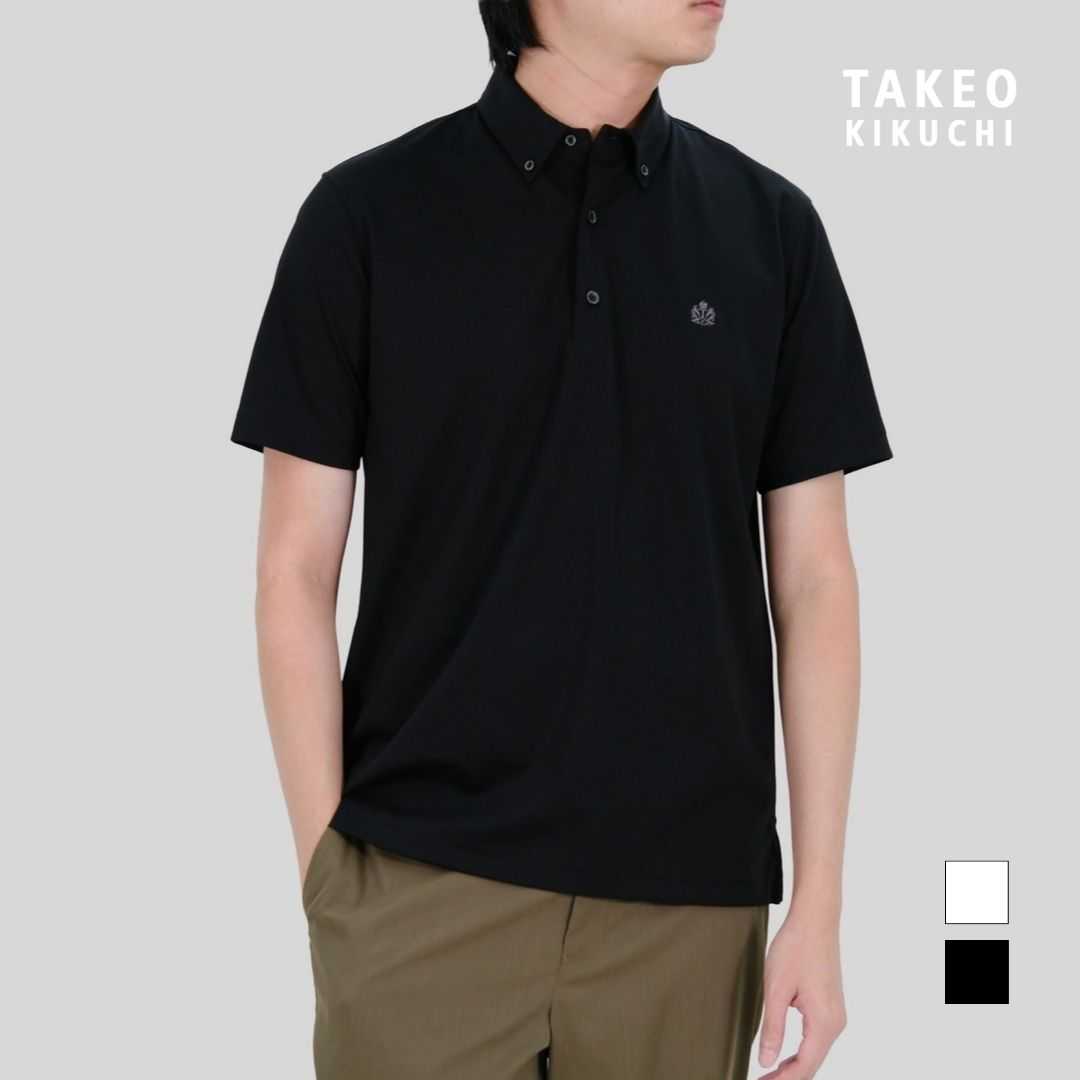TAKEO KIKUCHI เสื้อโปโล ECO SMOOTH AND SILKY BUSINESS POLO SHIRT