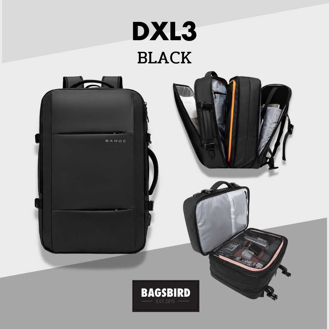 bagsbird รุ่น DXL3 จุได้ 45L laptop 17.3 inch กันน้ำอย่างดีทริปสั้น 4-6 วัน หรือ ปรับใช้ประจําวันได้