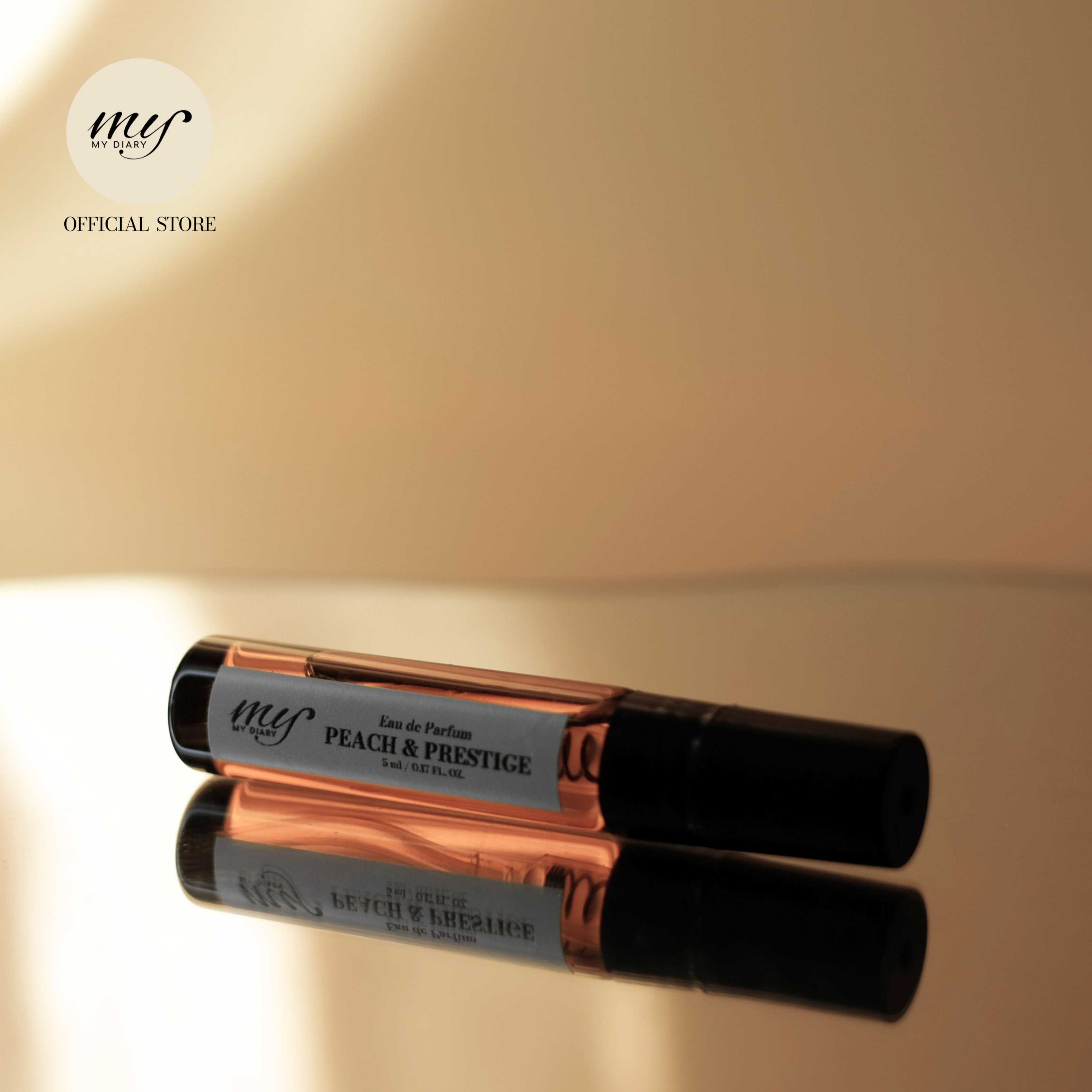 My Diary Peach & Prestige Eau de Parfum มายไดอารี่ พีช แอนด์ เพรสทิจ โอ เดอ พาร์ฟูม 5 ml. น้ำหอม