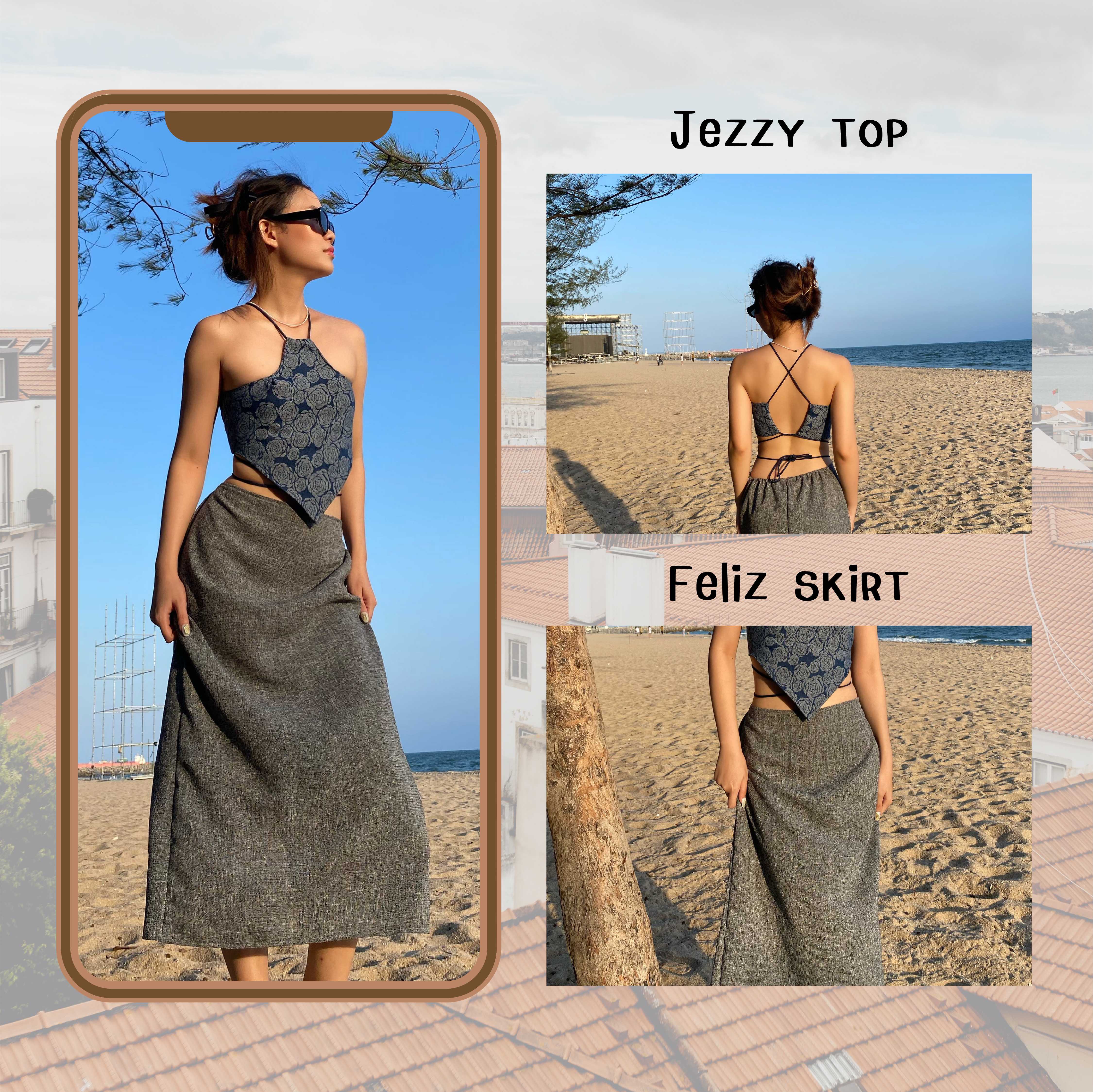 Set | Jezzy top+feliz skirt