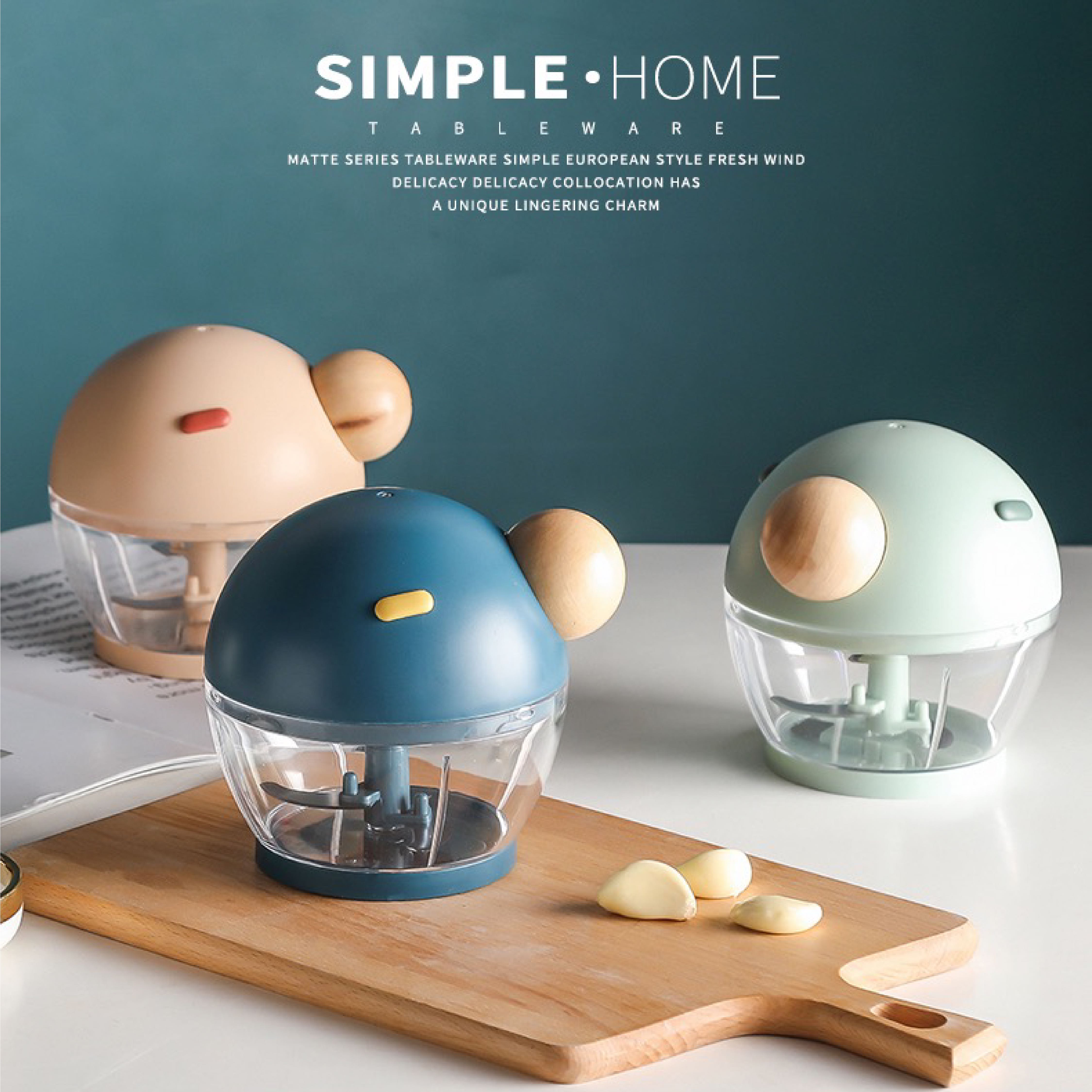 เครื่องบด สับ อาหาร รุ่น จมูกกลม