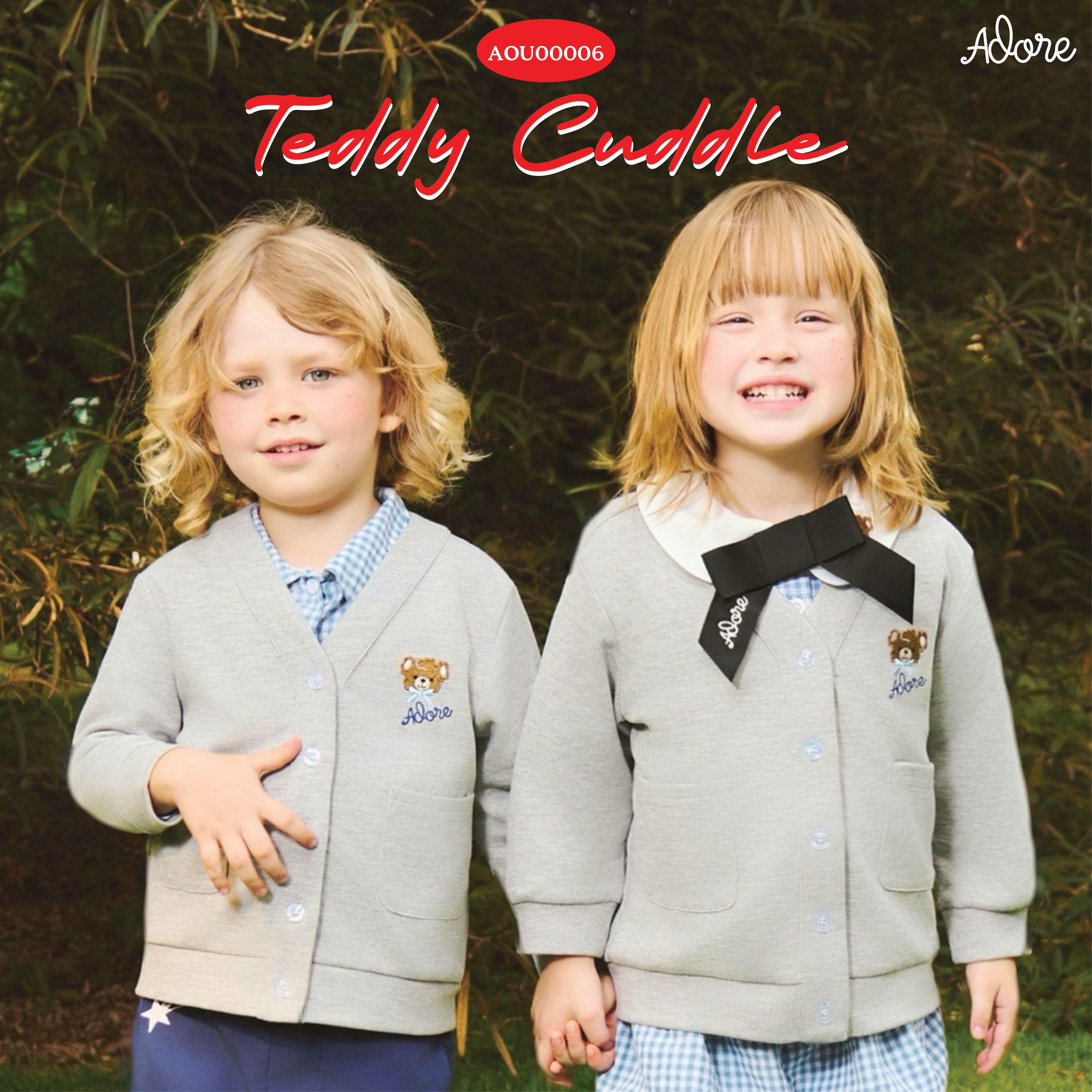 ADORE2112 AOU00006 : Teddy Cuddle Cardigan