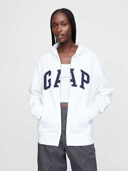GAP Logo Zip Up Hoodie