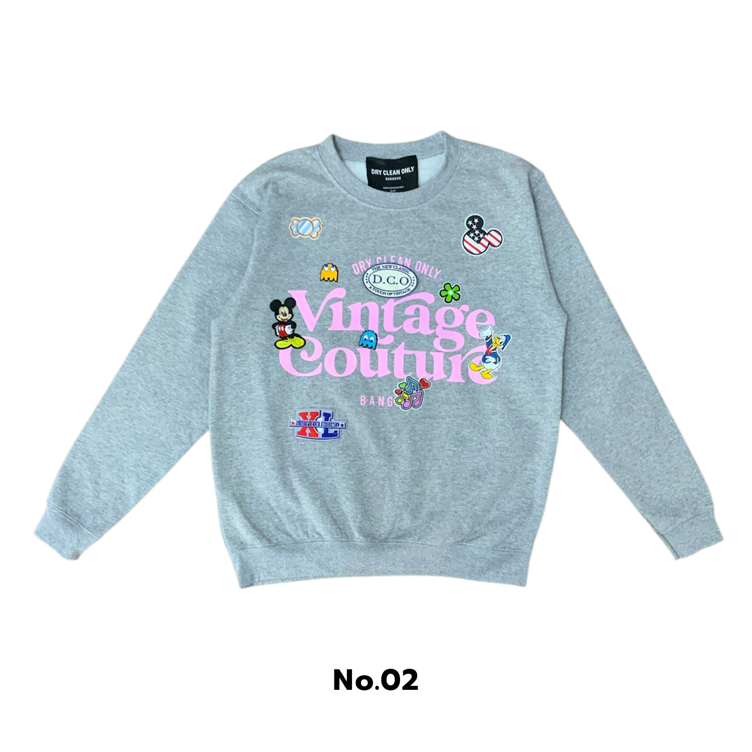 Vintage Couture Sweater with patch No.02