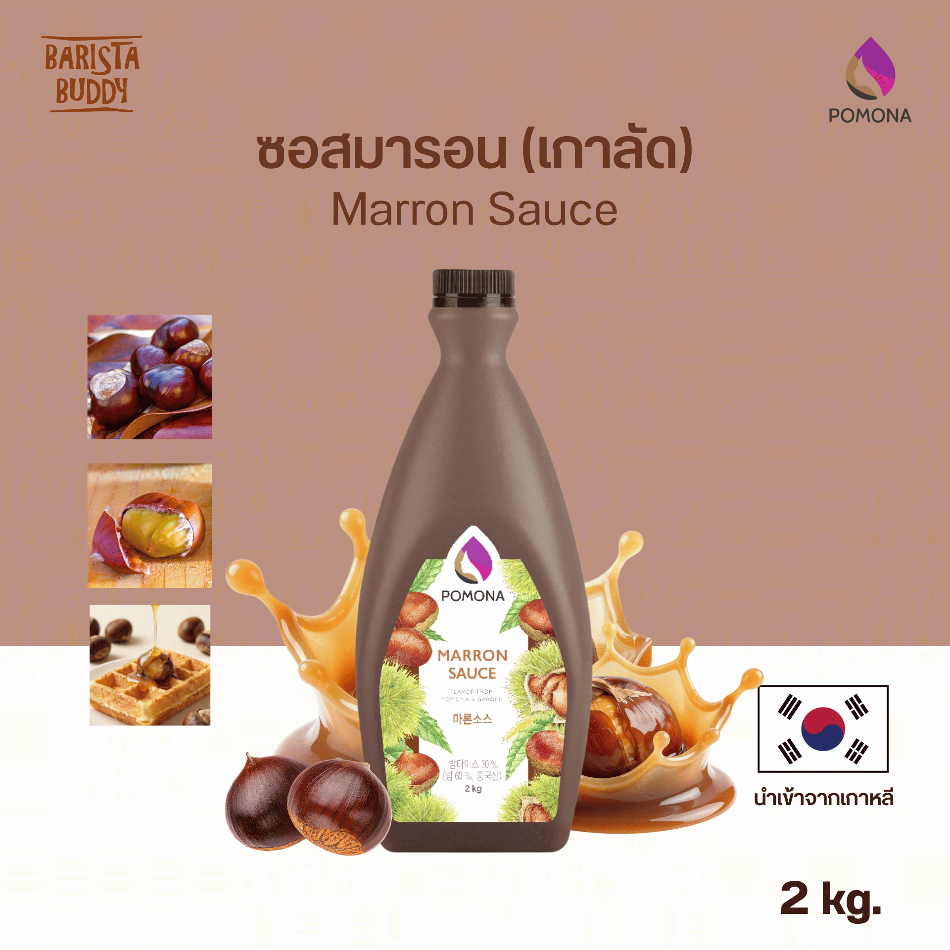 Pomona - Marron Sauce ซอสเกาลัด