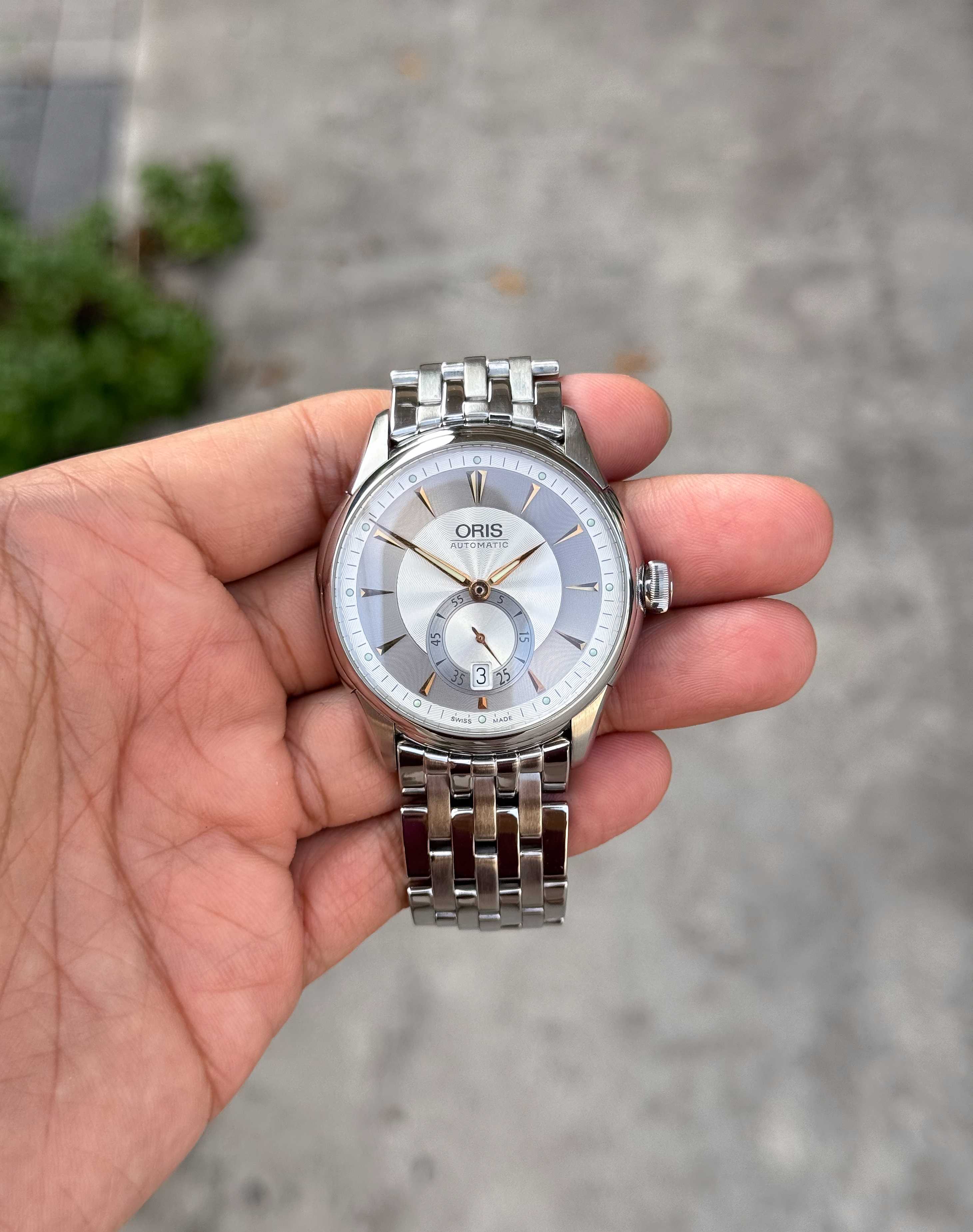 Oris Artelier Date Small Second Automatic King Size