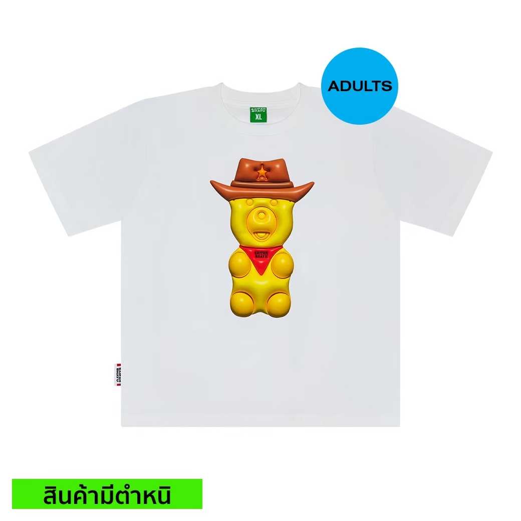 (สินค้ามีตำหนิ) COWBOY BEAR TEE (ADULTS)
