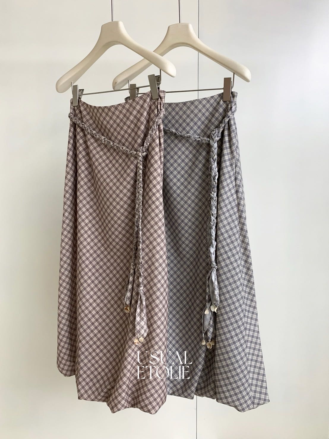 พร้อมส่ง  DT ETOLIE braided waist skirt