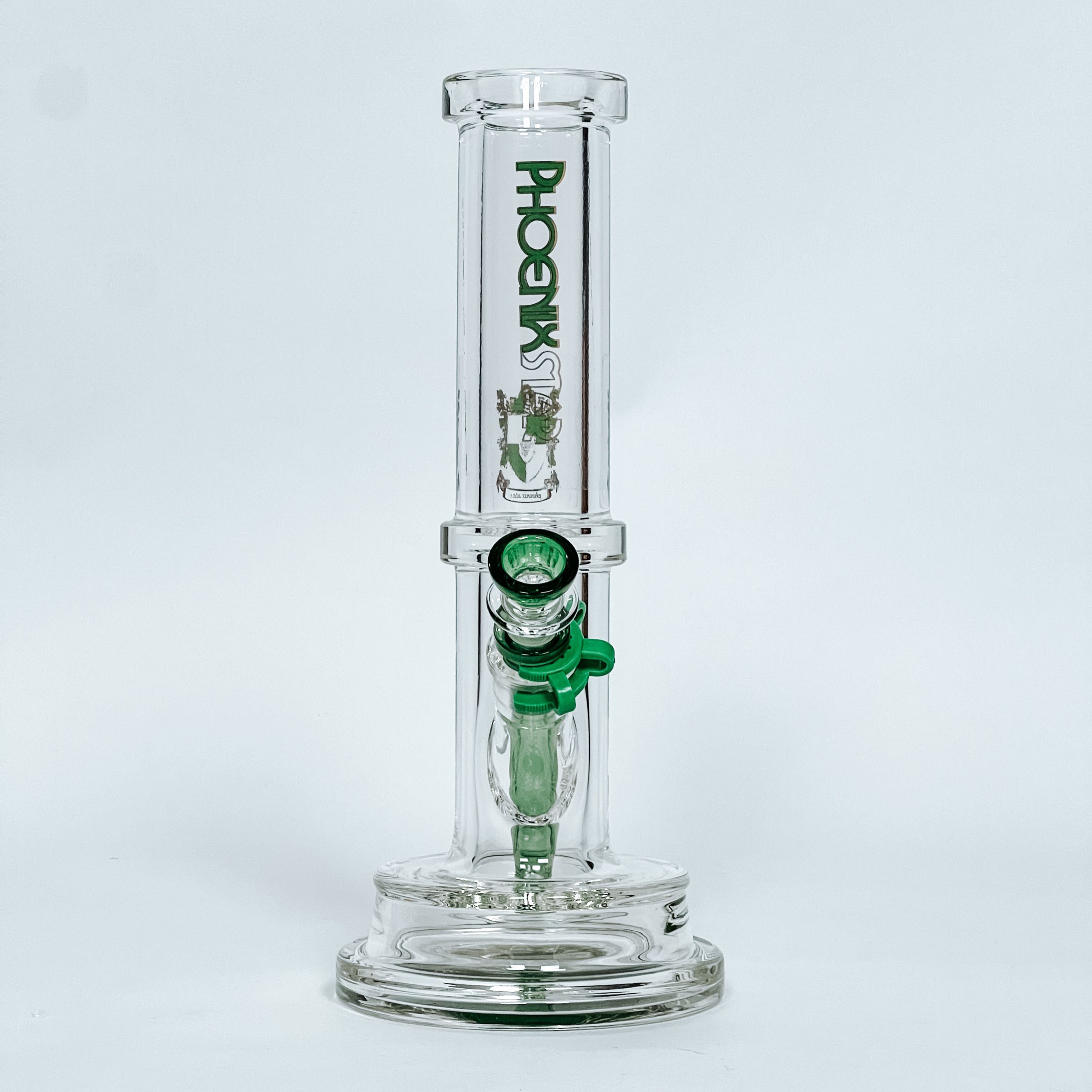 Phoenix Star 9mm Tube Bong with Thick Base l 30 cm
