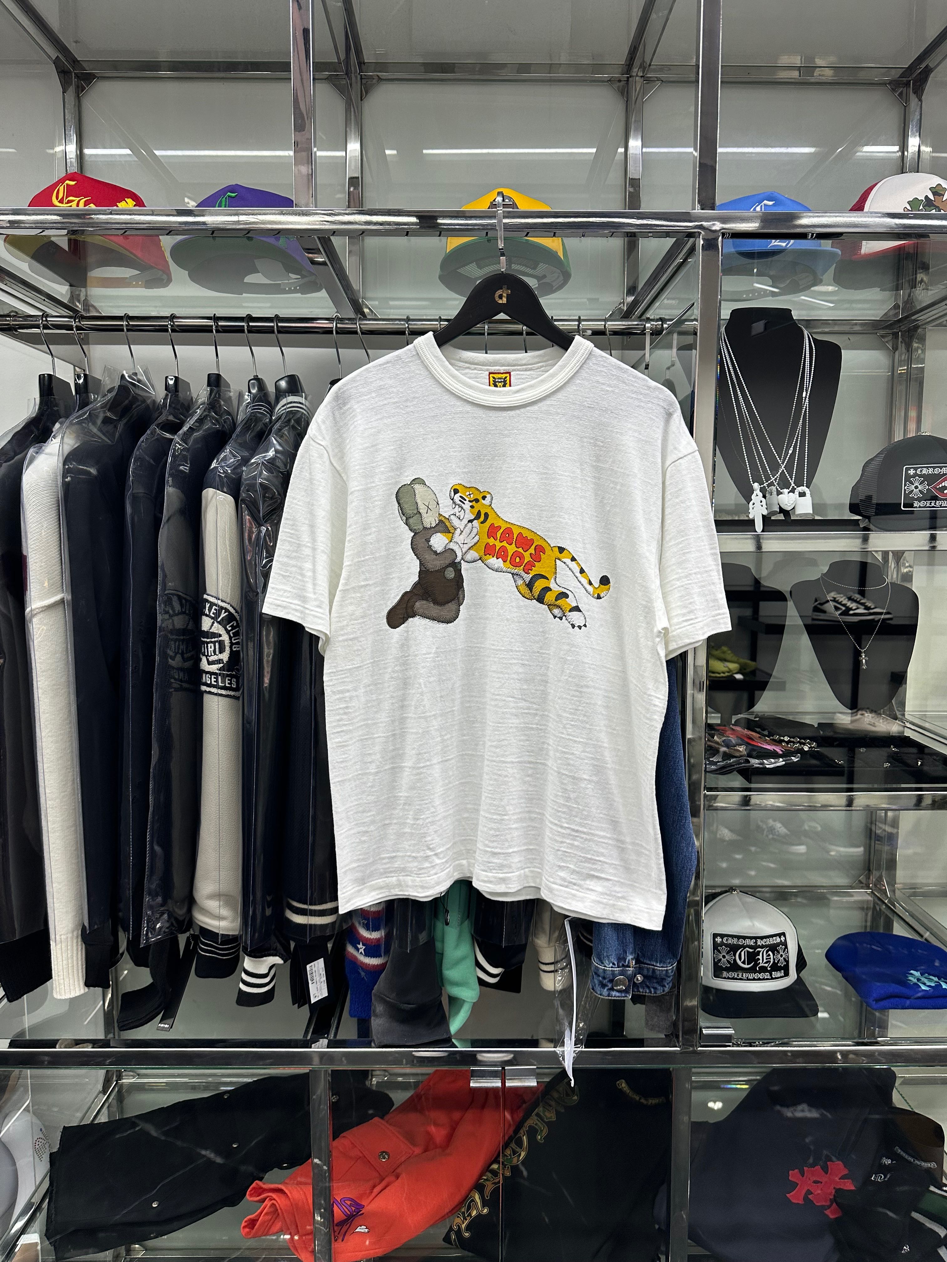 Human Made x Kaws Tiger ( White )