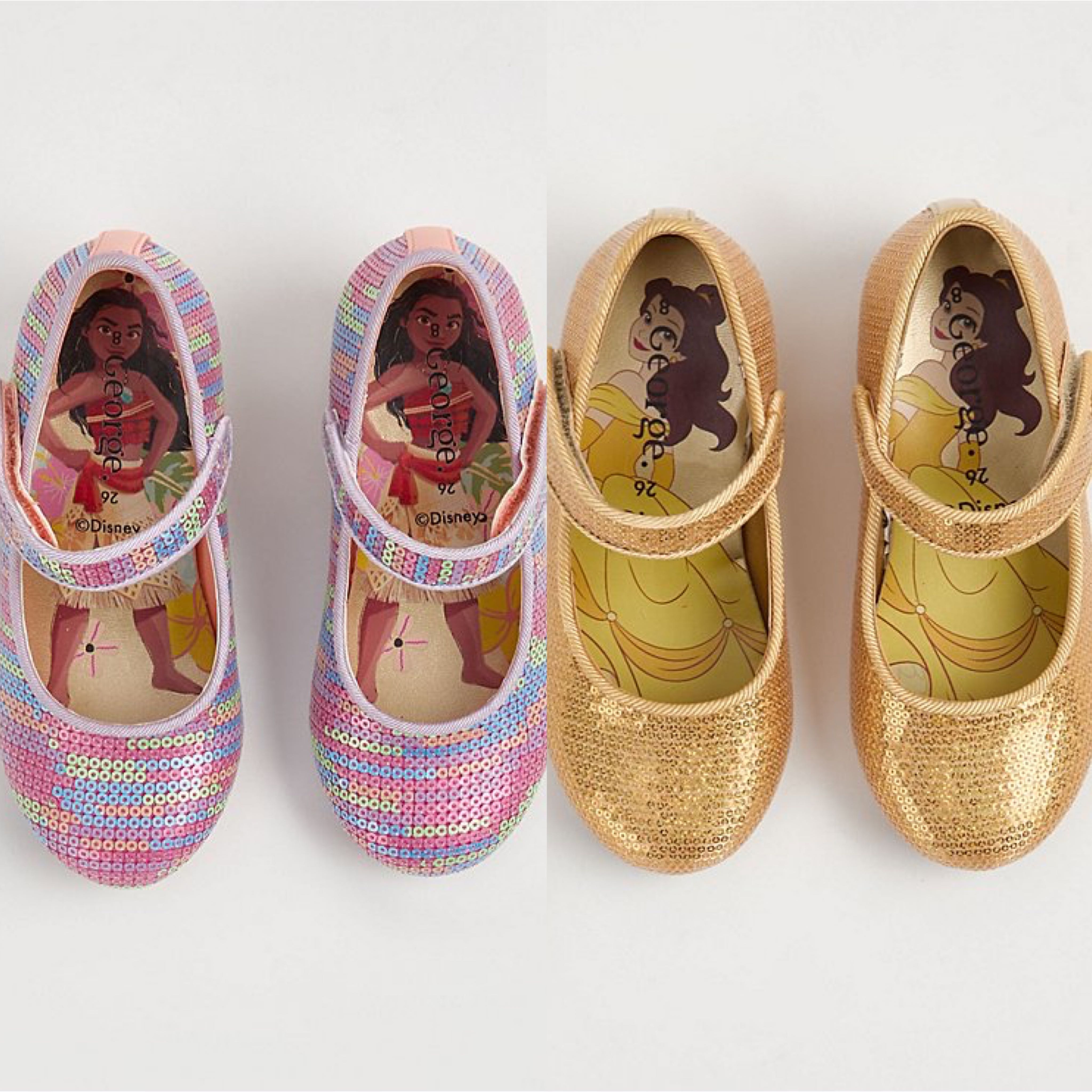 Preorder12-18วัน-(UK) ลิขสิทธิ์แท้ รองเท้าเจ้าหญิงมีไฟ /Sz 1.5-7y