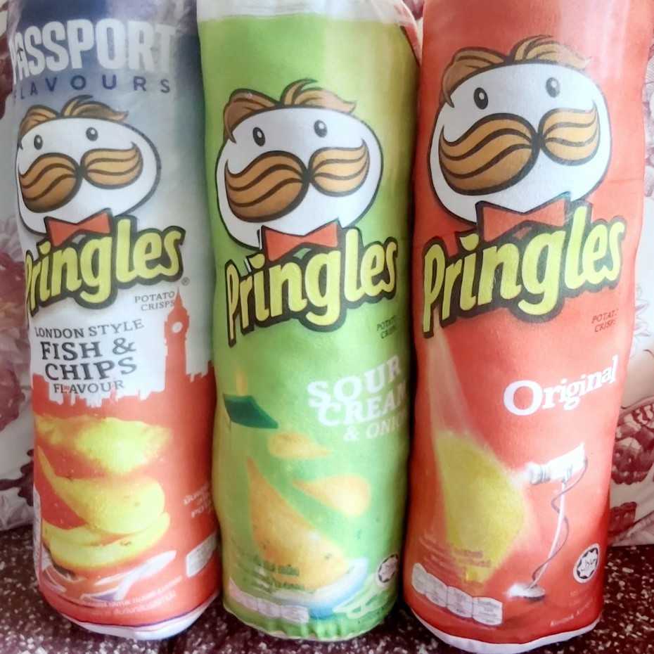 🔥🔥 หมอนข้าง หมอน pringles ผ้าขนสั้นนุ่มมาก ขนาด 60 - 75 cm.🔥🔥
