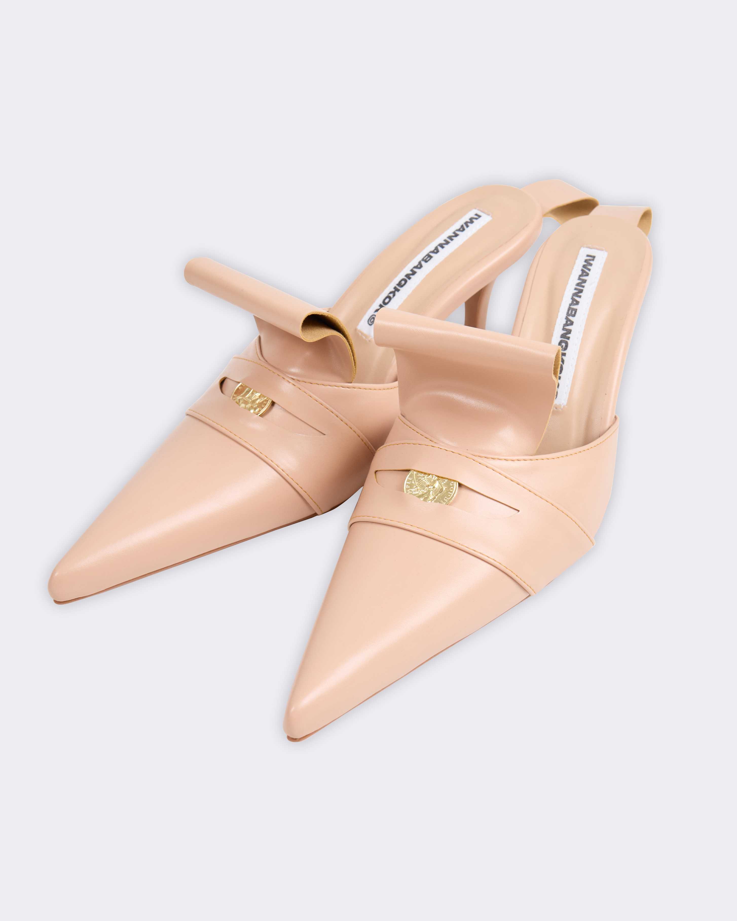 (Pre-order) Nude Coin Heels