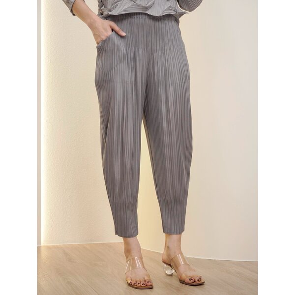 ยาว 34 นิ้ว 2MUAY รุ่น GM6045 กางเกงอัดพลีท FLUFFY PLEATED PANTS 31 สี FREE SIZE