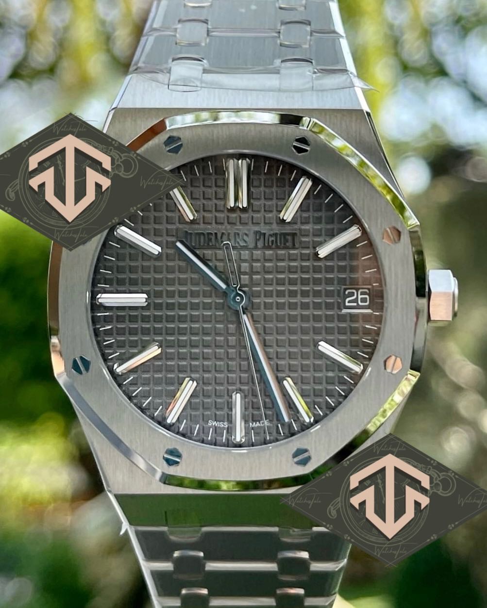 Audemars Piguet AP 50th Anniversary 2022 Ref.15510ST.05 Royal Oak Grey Dial ZF 