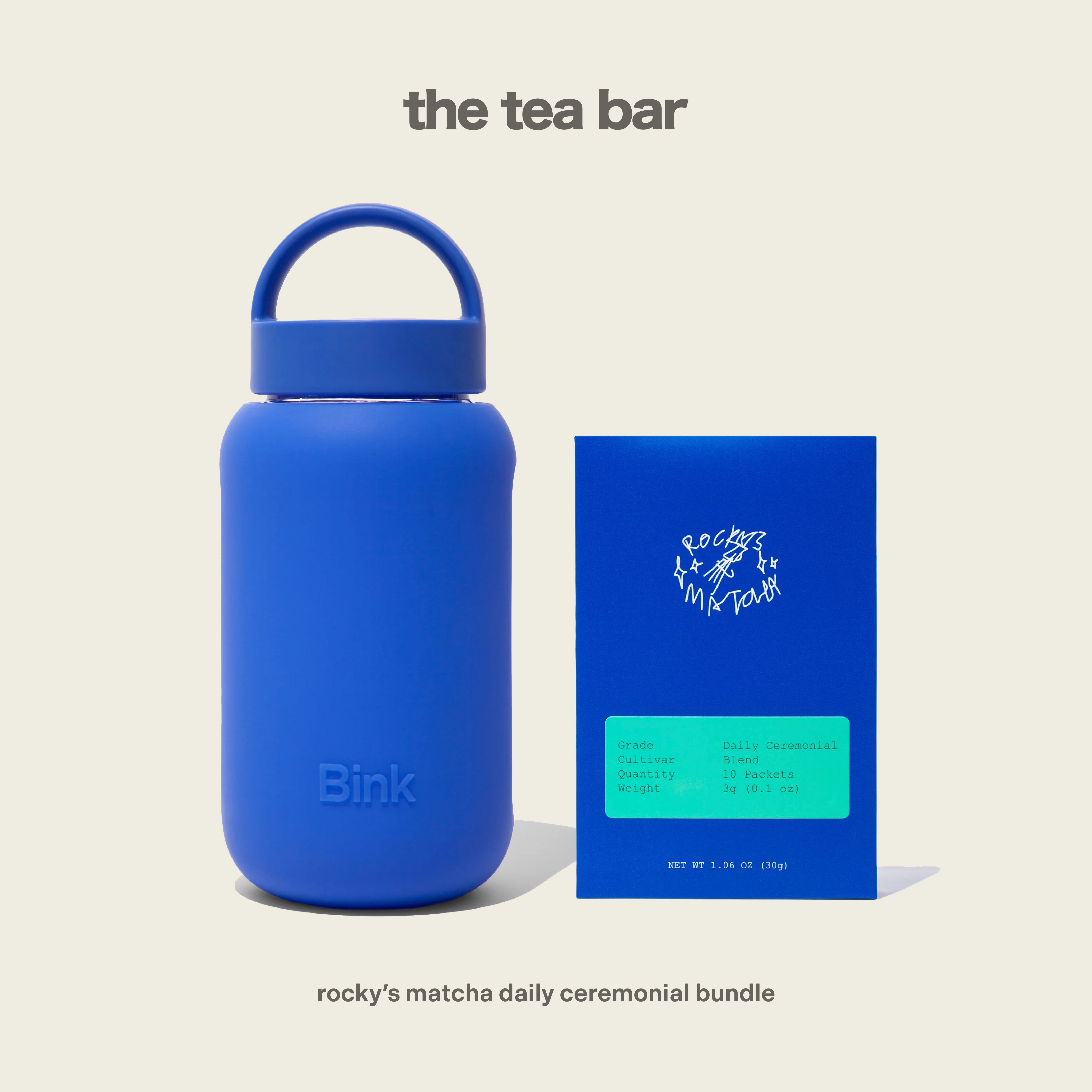 ROCKY'S MATCHA daily ceremonial bundle