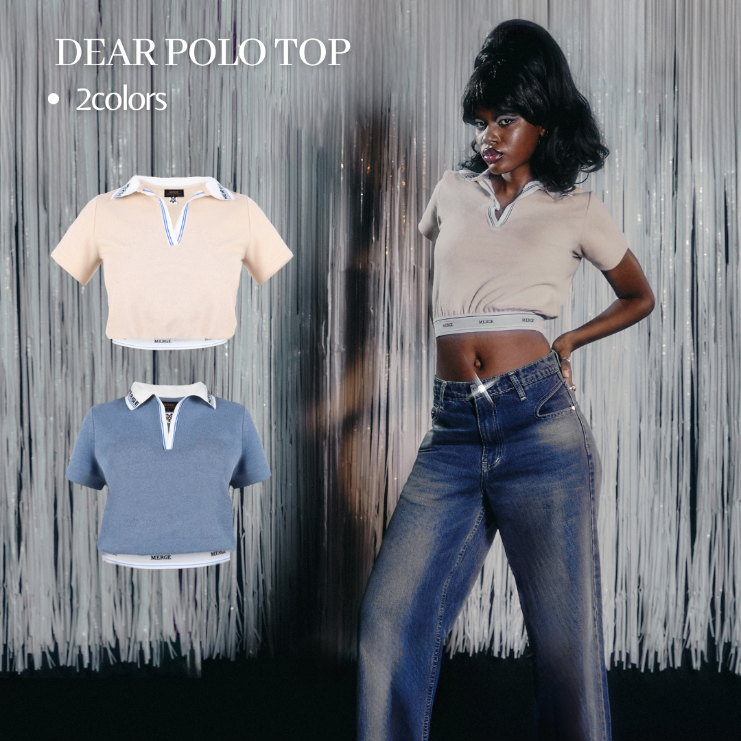 Merge Official - Dear Polo Top (พร้อมส่ง)