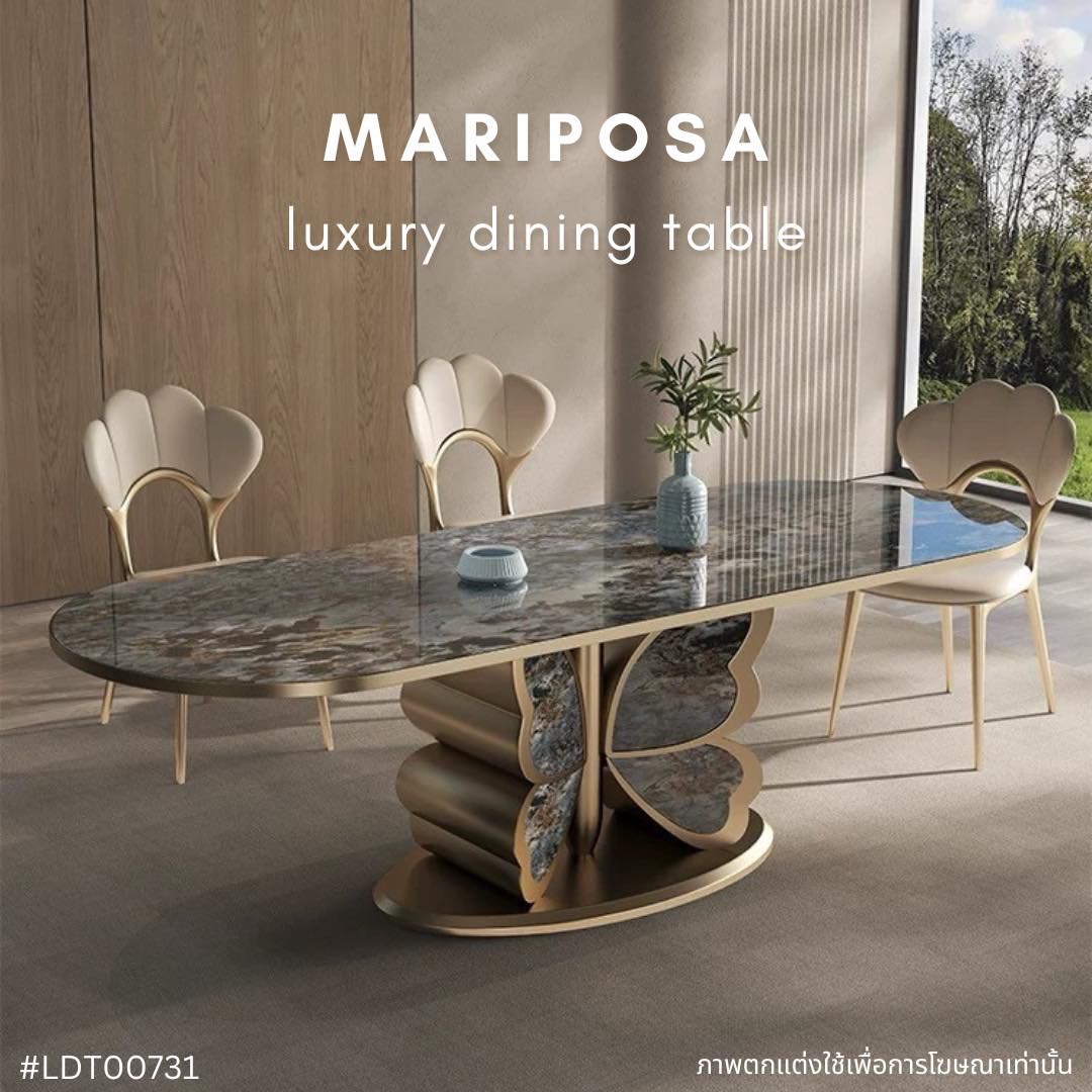 MARIPOSA luxury dining table