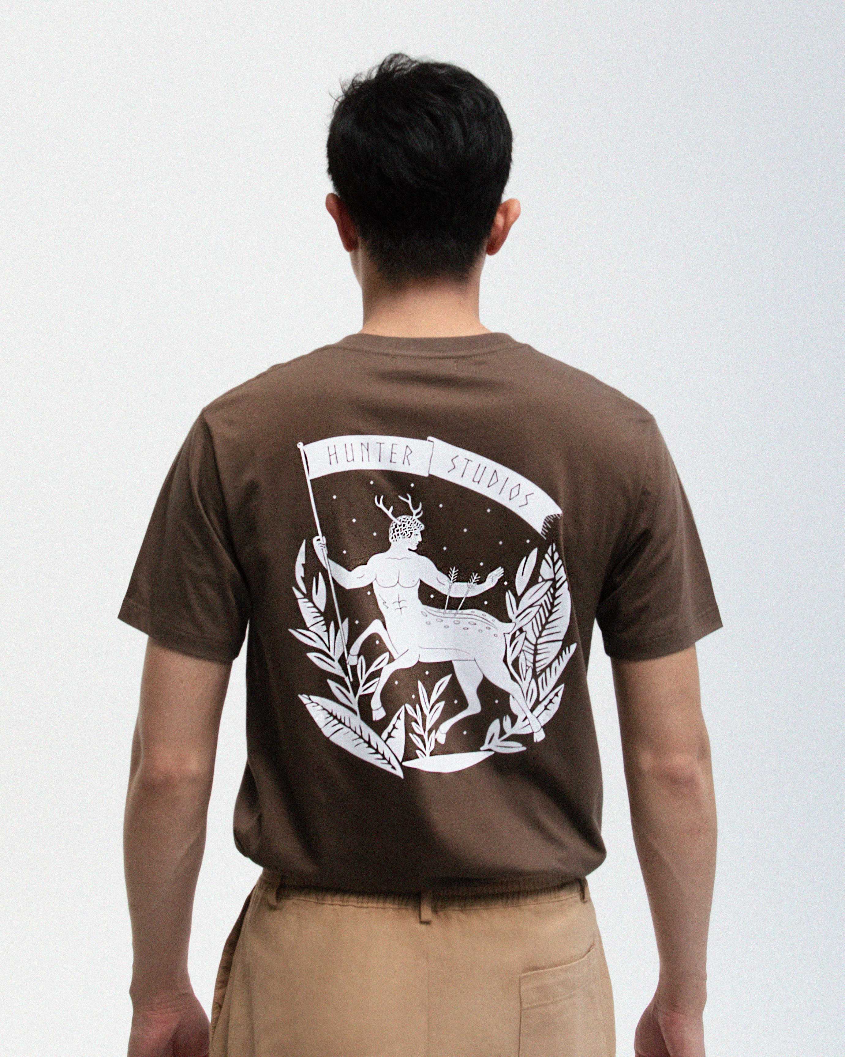 Hunter Studios - Cervitaur T-shirt Brown