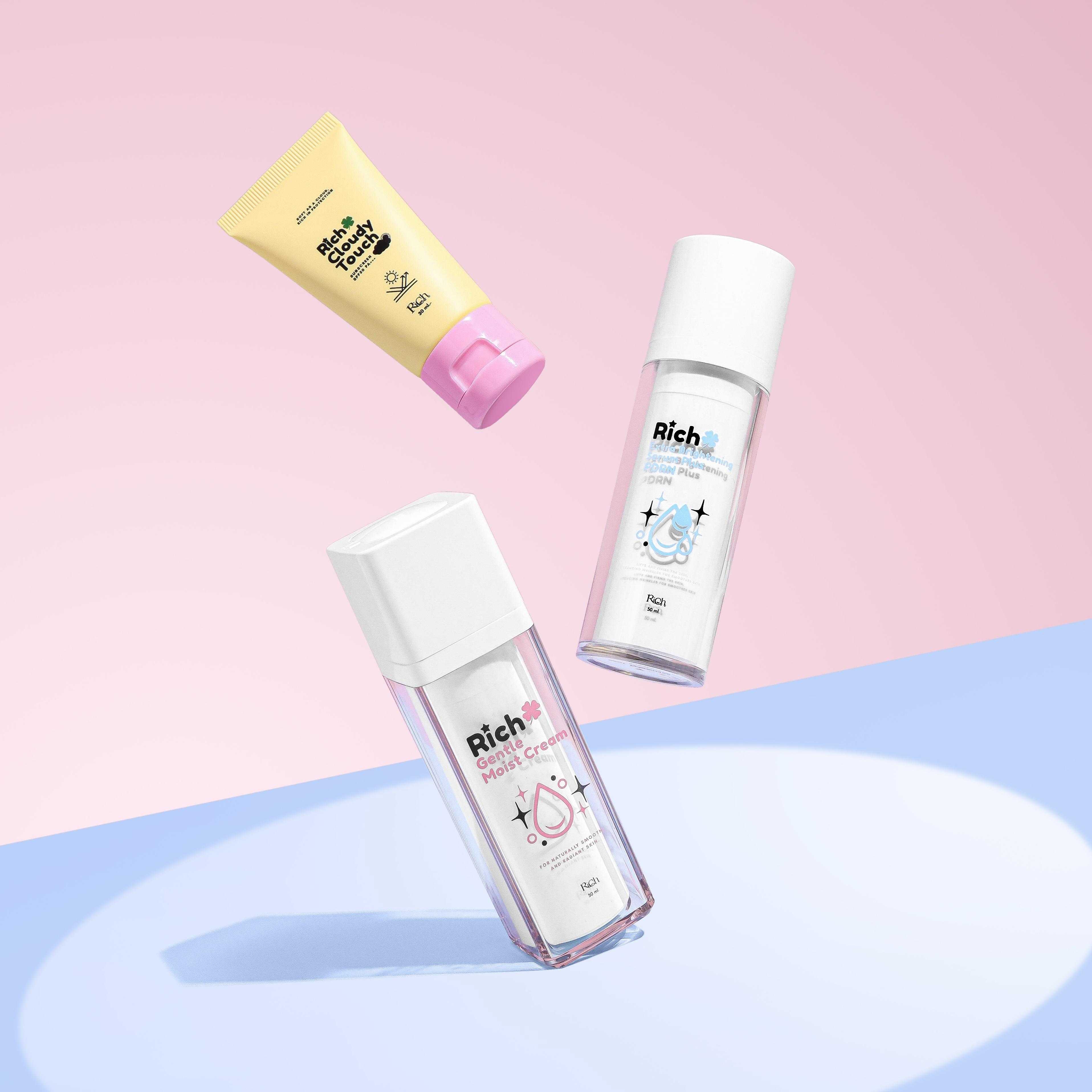 Perfect Set: [Set ผิวสตรอง] เซรั่ม + ครีม + กันแดด