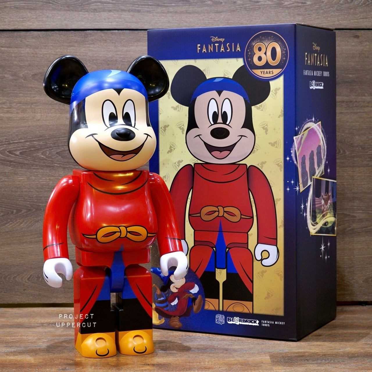 BE@RBRICK 1000% DISNEY : Fantasia Mickey [New]