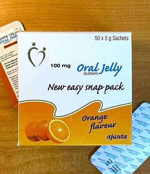 Oral Jelly  (กล่องละ 50 ซอง) one flavor per box (50 packets per box)