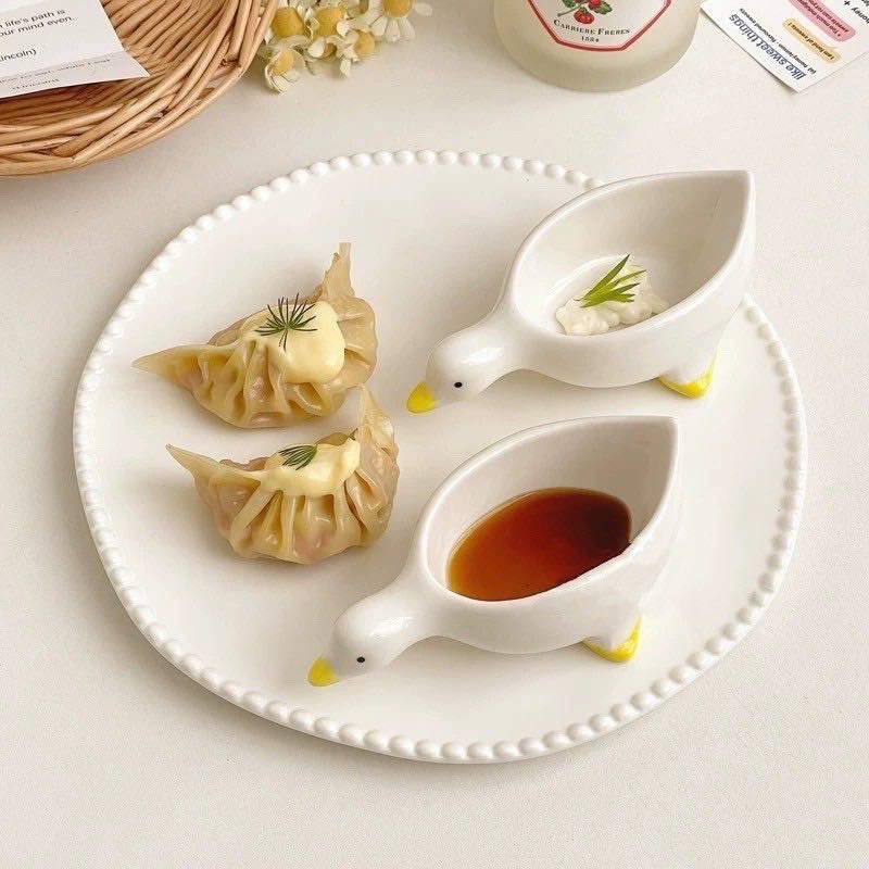  ถ้วยซอส 𝑫𝒖𝒄𝒌𝒚 ⌇🐤⸝ ⸝🥣✱ Twinnies Decor