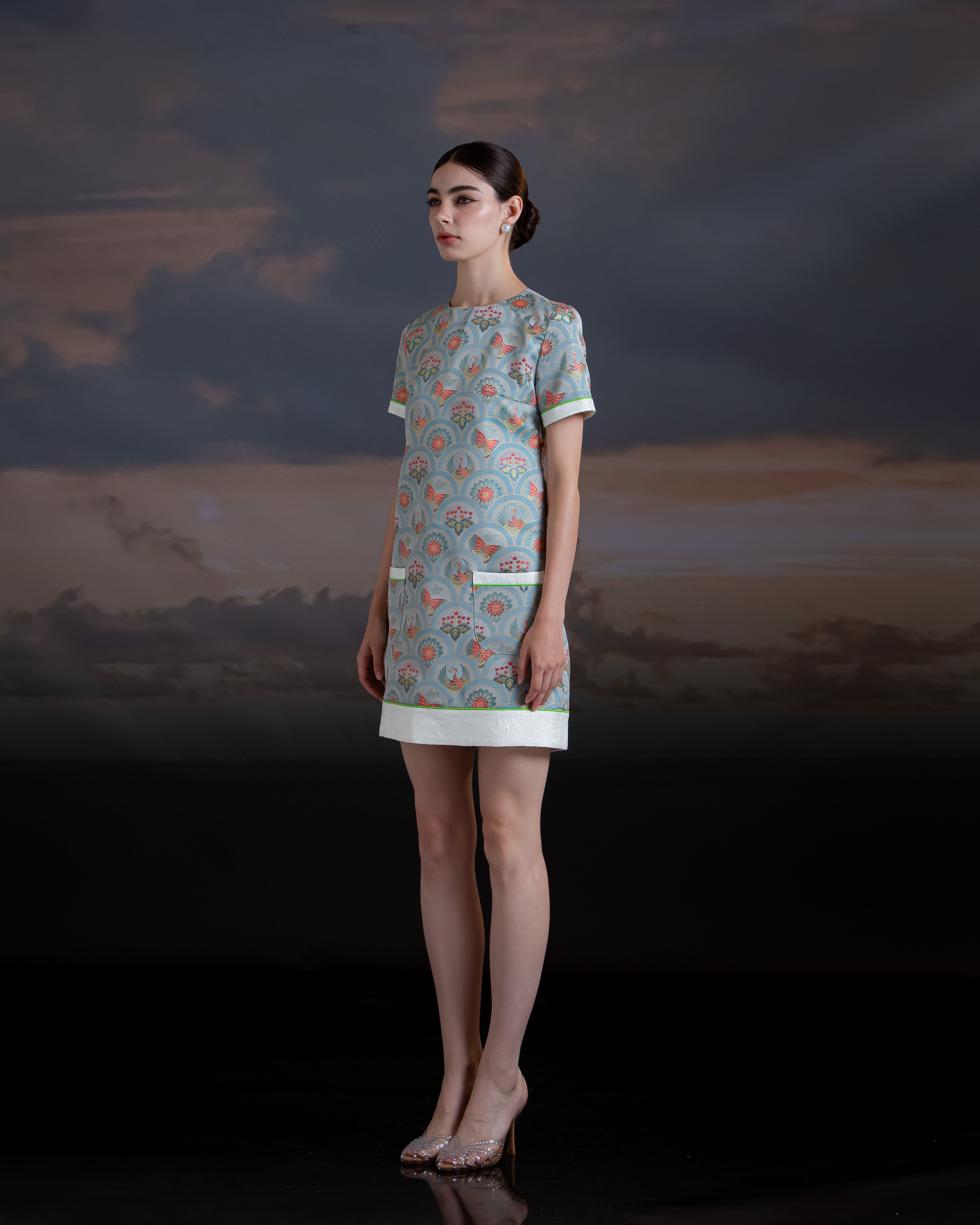 Mini Cocktail Panels Dress