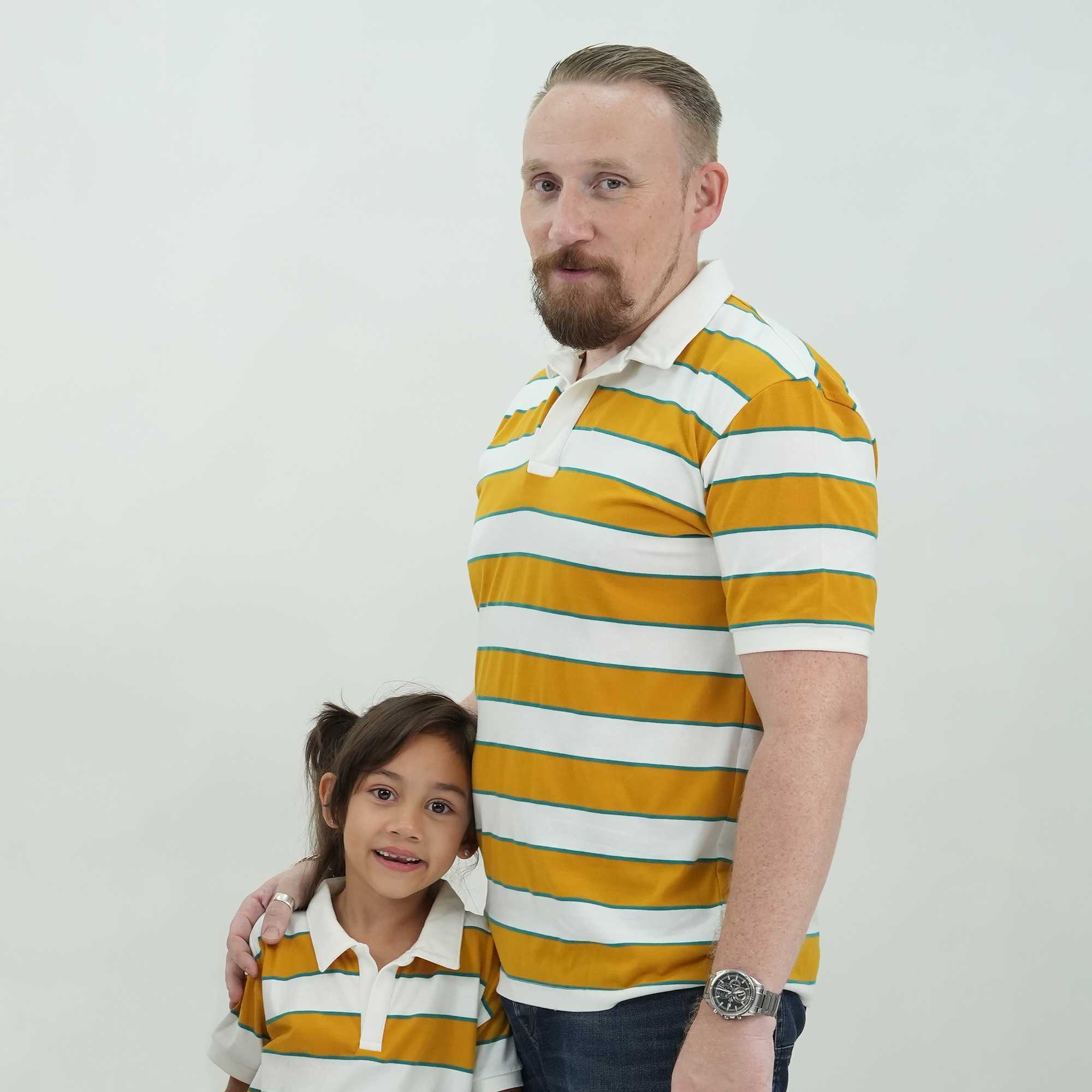 QueenCows เสื้อโปโลแขนสั้น Paul Striped Polo (Yellow)
