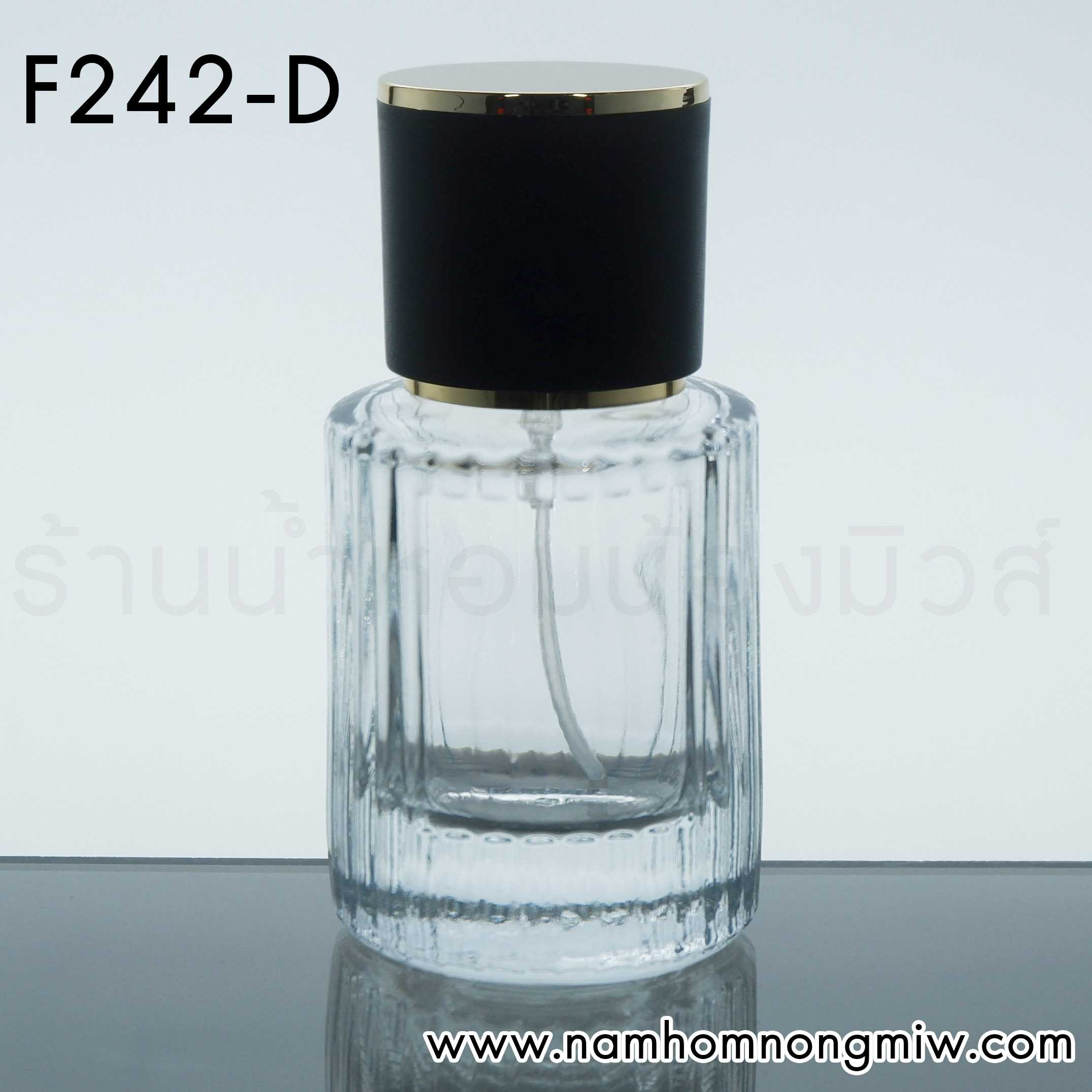 ขวดโคเอ้ขวดใส 30ml ฝาดำ