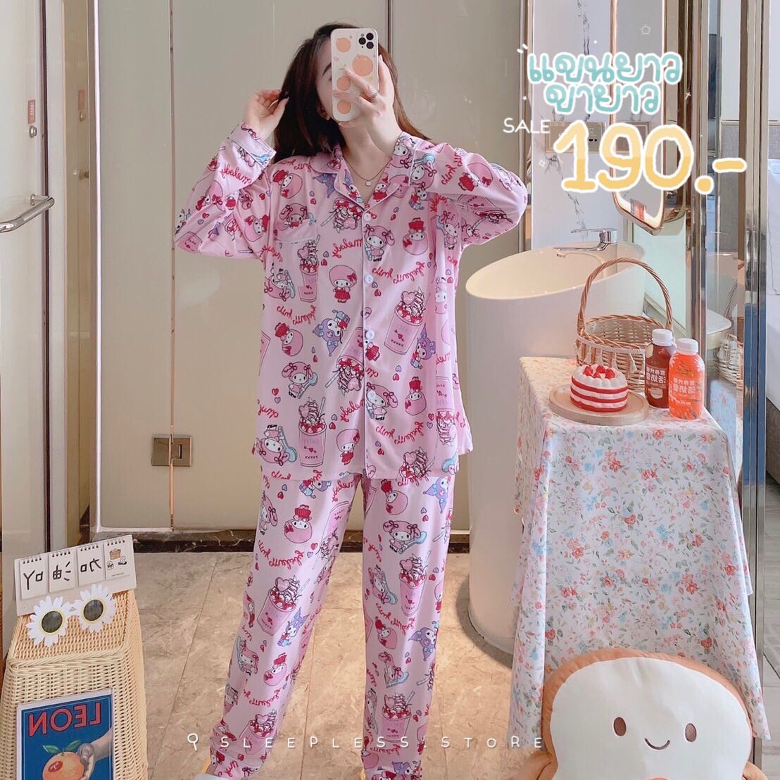 L85 - My melody x Kuromi (แขนยาว+ขายาว)