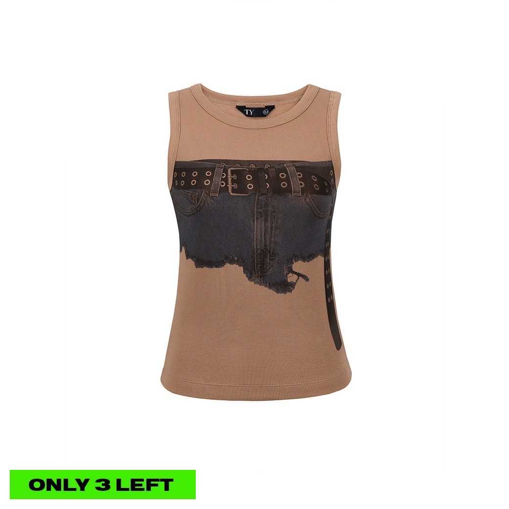 TYLA SINGLET - BROWN