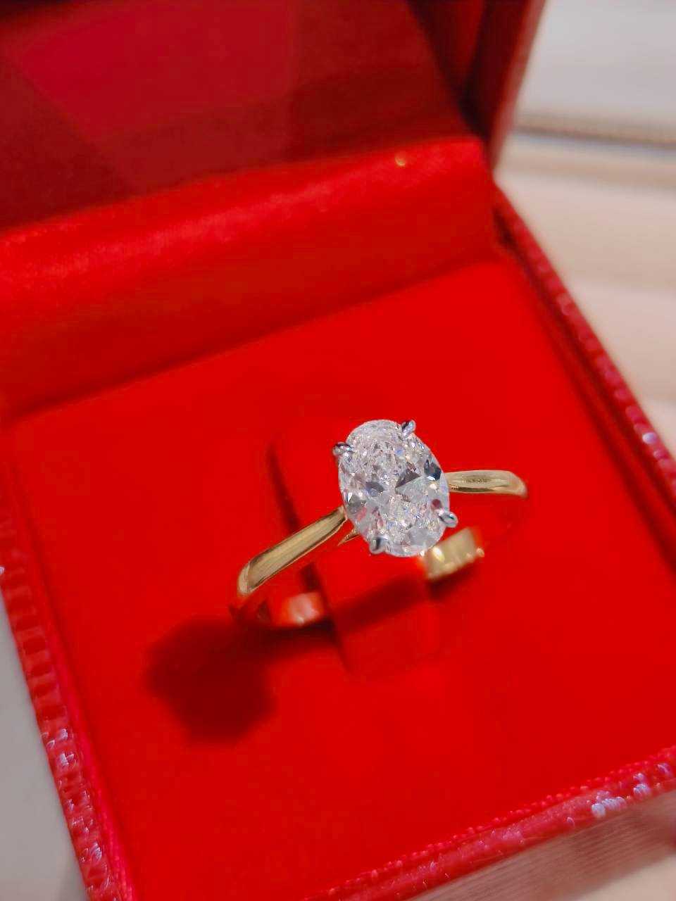 แหวนเพชรชูเดี่ยว 1.02ct (9k)