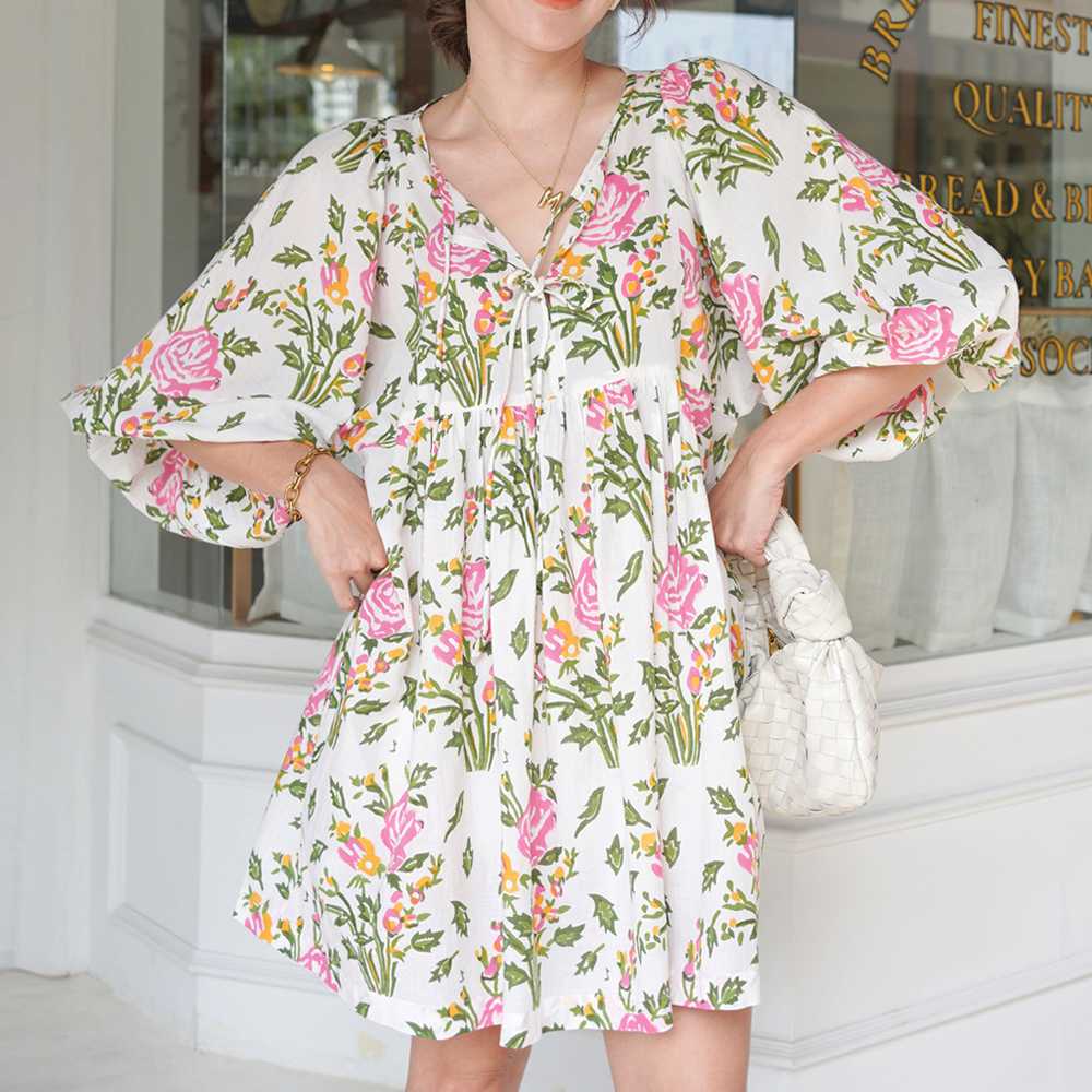 DAHLILI DRESS IN ROSEMARY