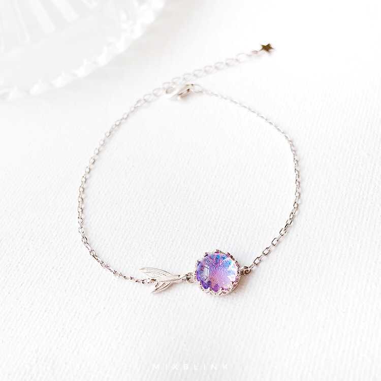 สร้อยข้อมือ Mermaid - ส่งฟรี EMS ( เงินแท้ 92.5% ) #M8