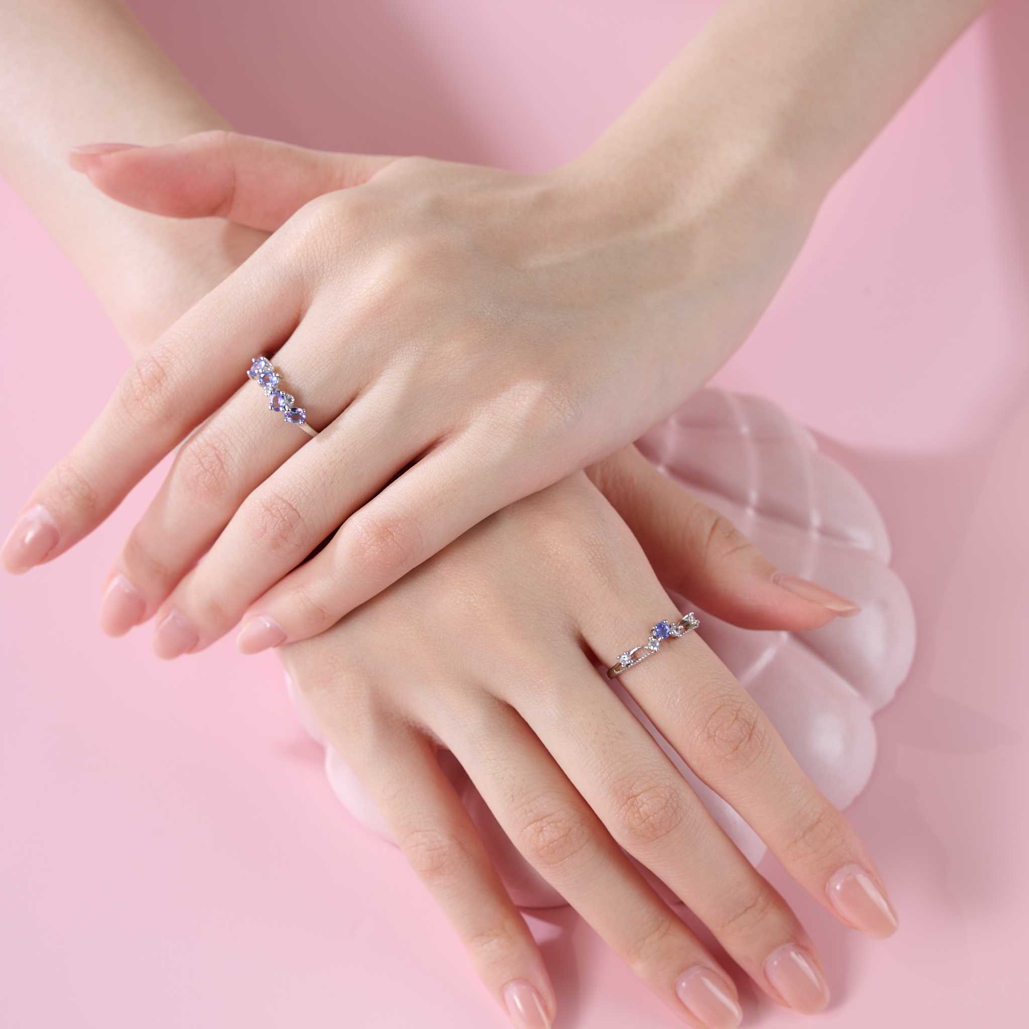 💍 แหวนเสริมพลังงาน เปิดเซนส​์ 💜 Tanzanite 💜
