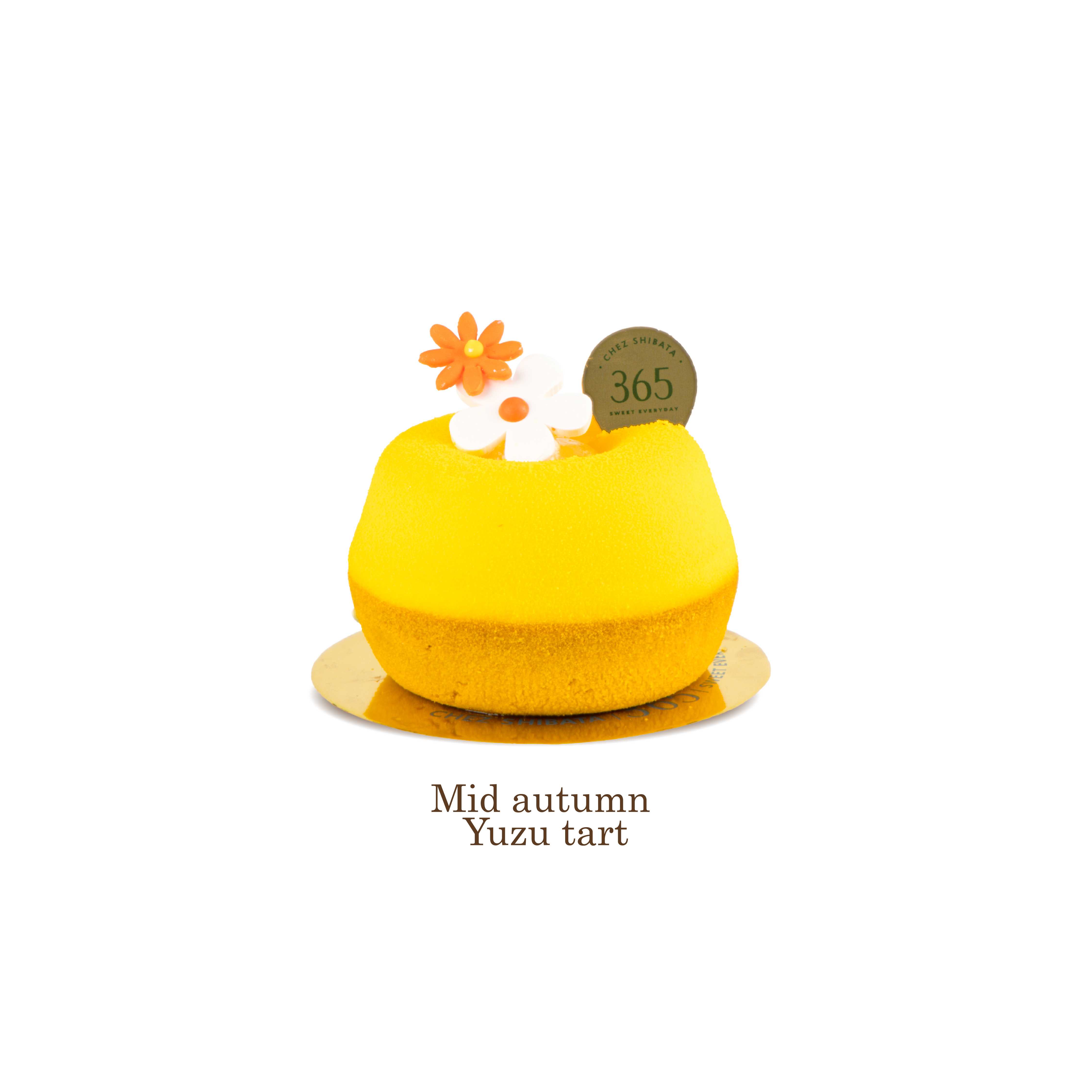 Yuzu moon cake