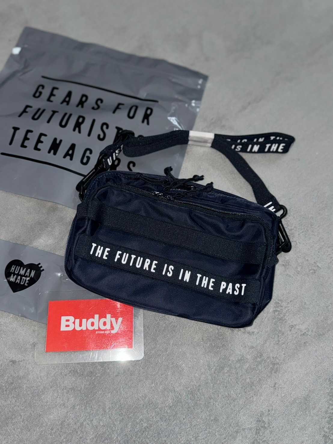Human Made Military Pouch Small (Navy)