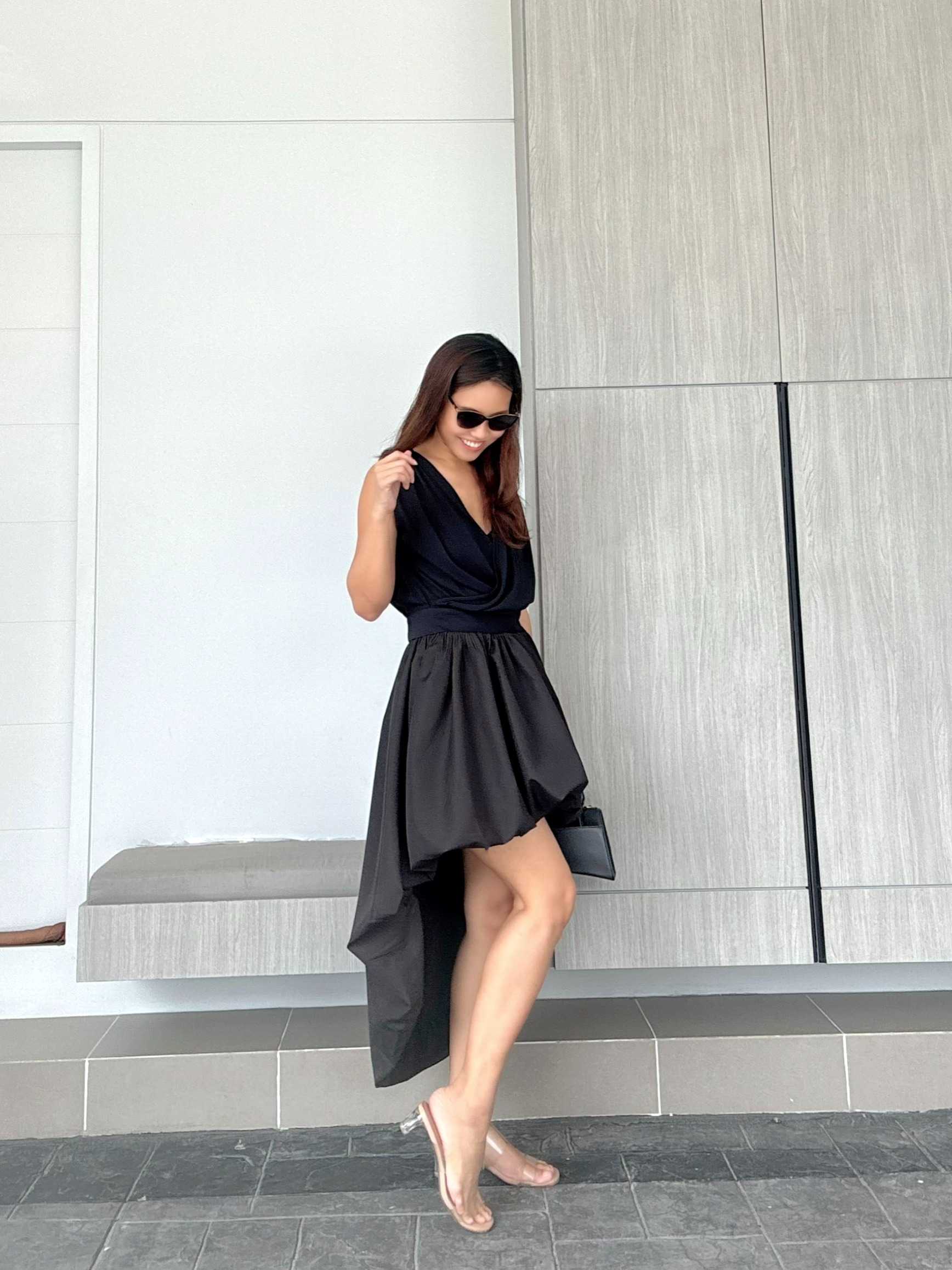 Nala Asymmetric Balloon Skirt มี 3 สี