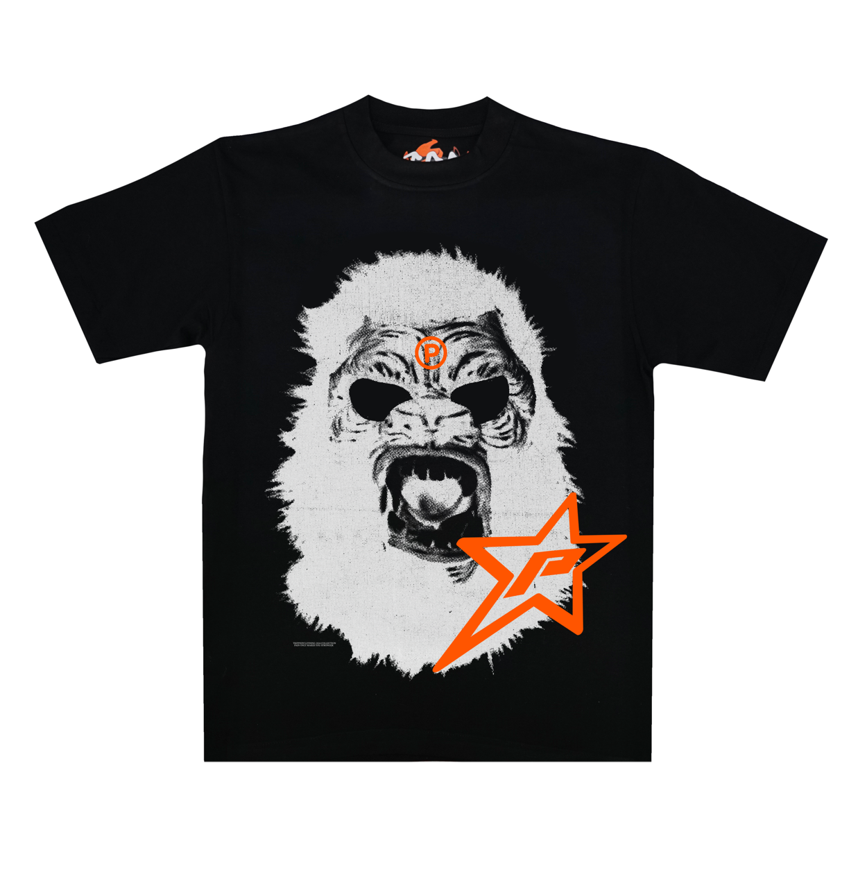 TPP® APE LOGO BLACK T-SHIRT