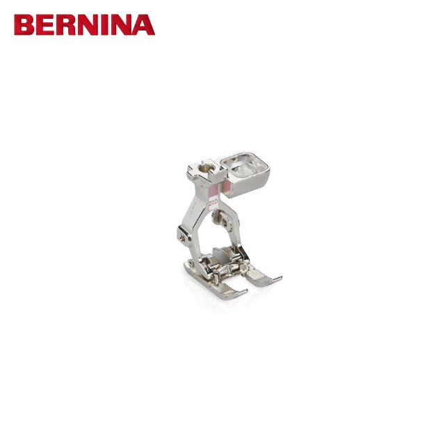 ตีนผีเบอร์ 20D  ตีนผีเย็บแอลปิเค และเย็บลวดลายทึบ สำหรับจักร 9 มม. มาพร้อม BERNINA Daul Feed