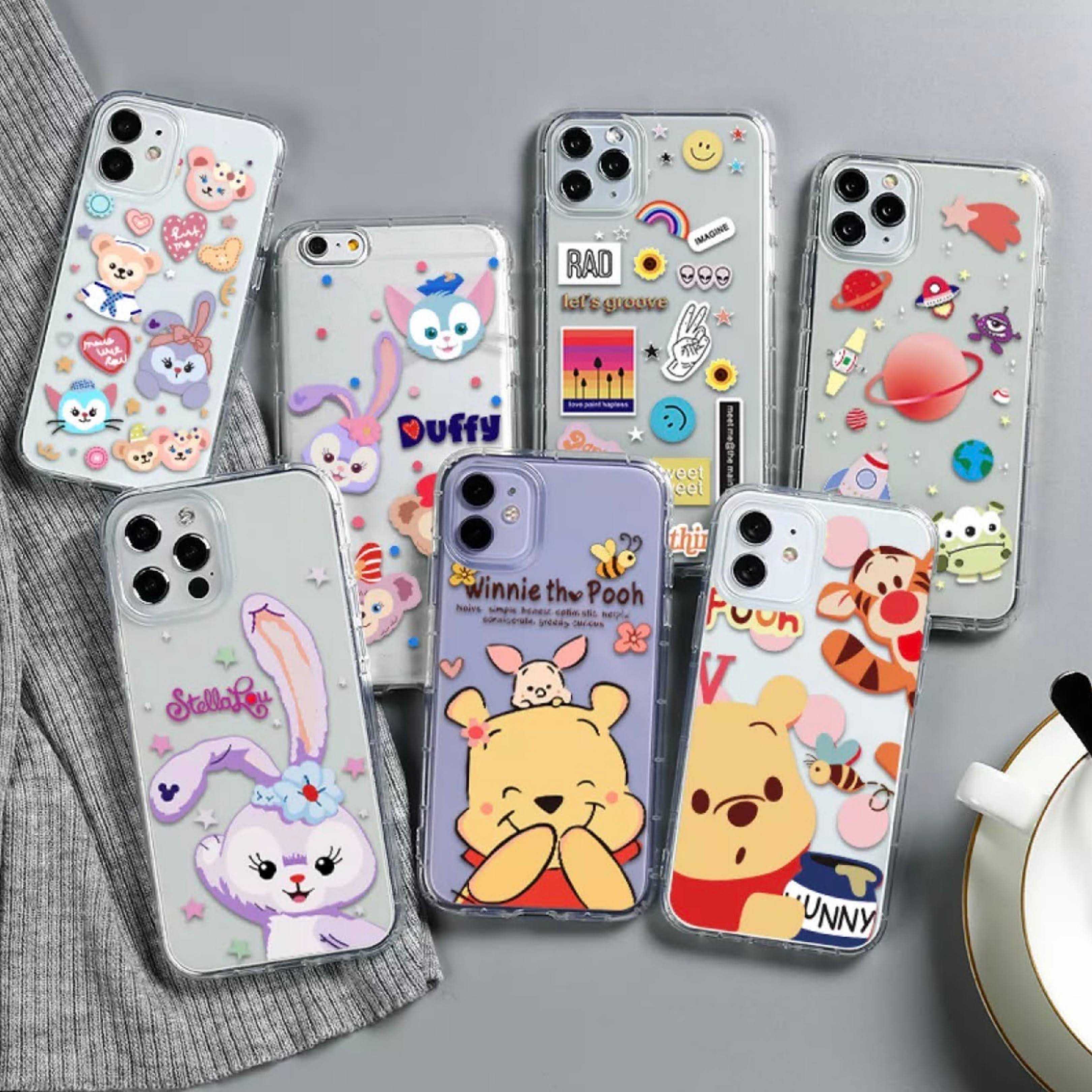 เคสไอโฟน ลายการ์ตูนน่ารัก เคสใสไอโฟนไม่กินขอบ iPhone Case